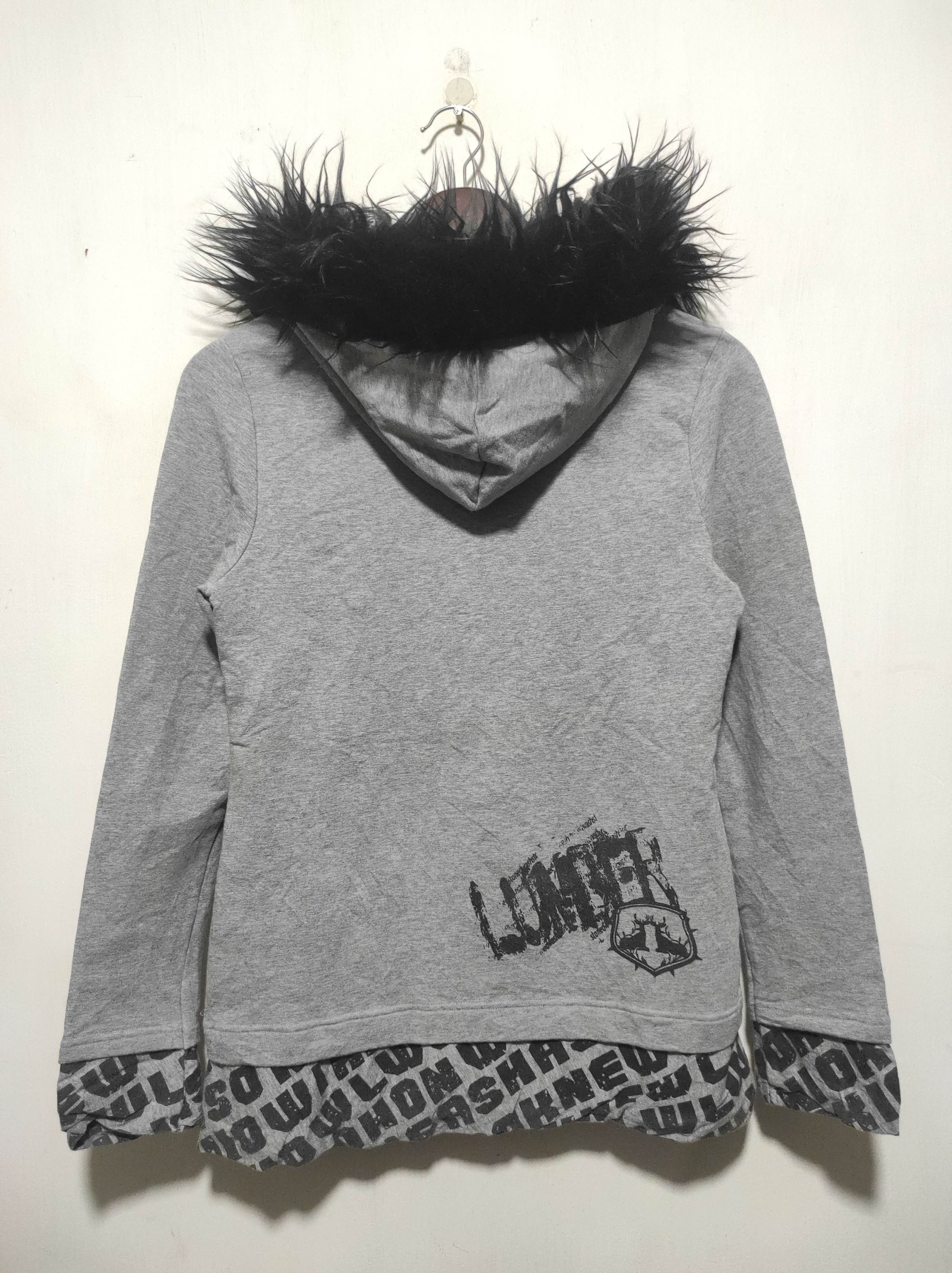 Hysteric Glamour Big Bang Girls Fur Hoodie LGB IfSixWasNine style Size S / US 4 / IT 40 - 9 Thumbnail
