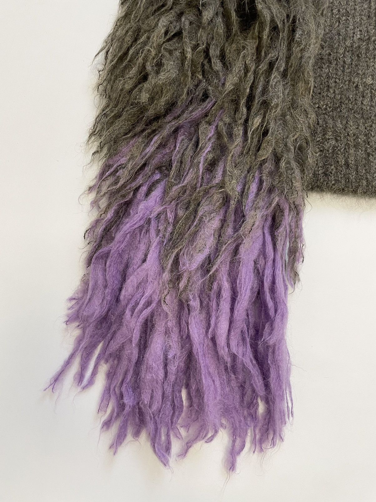 Dries Van Noten ‘Pom Pom Sleeves’ Mohair Sweater Size S / US 4 / IT 40 - 16 Thumbnail