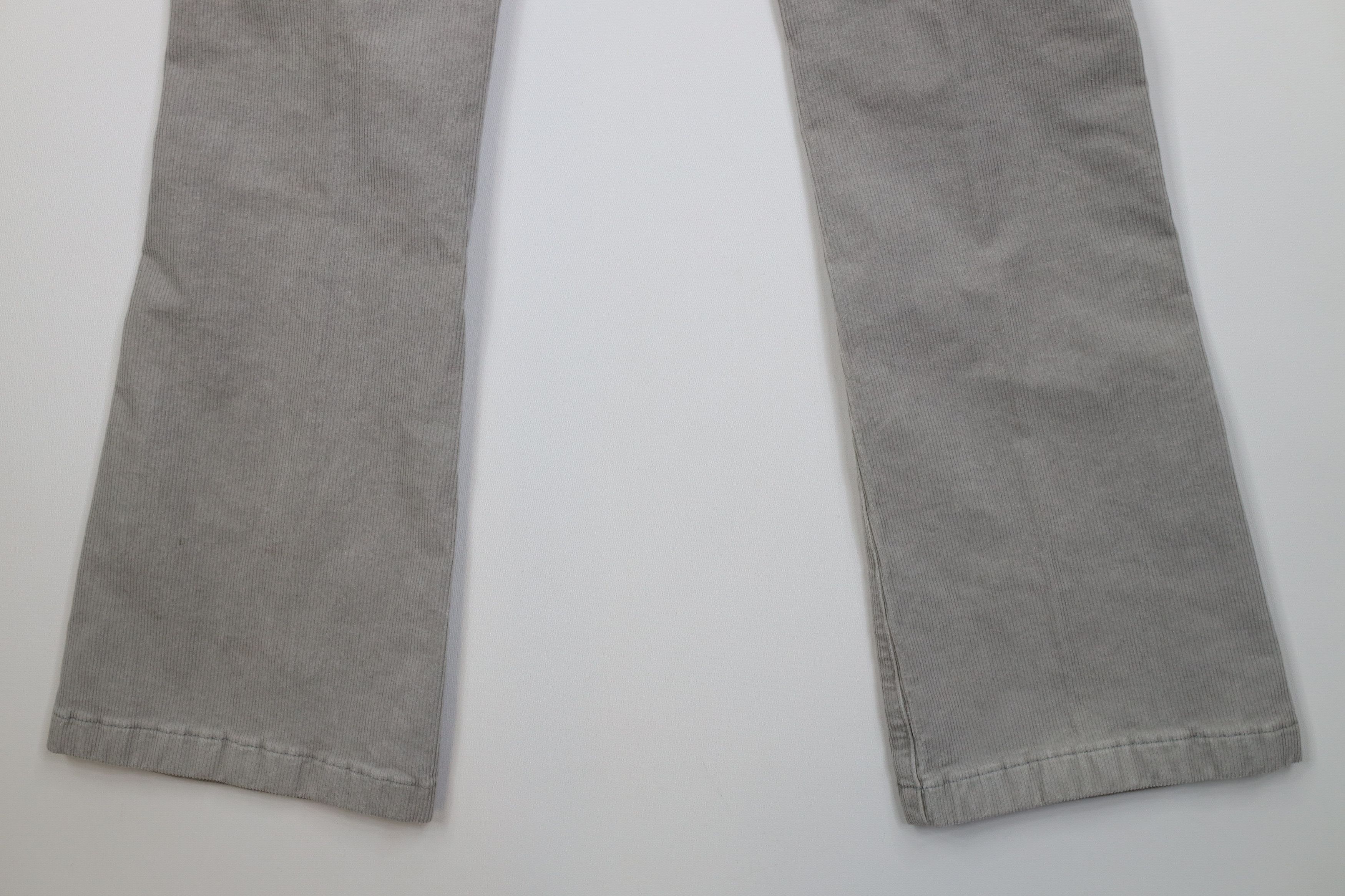 American Eagle Outfitters Vintage Y2K American Eagle Bootcut Corduroy Pants Gray Size 28" / US 6 / IT 42 - 12 Thumbnail