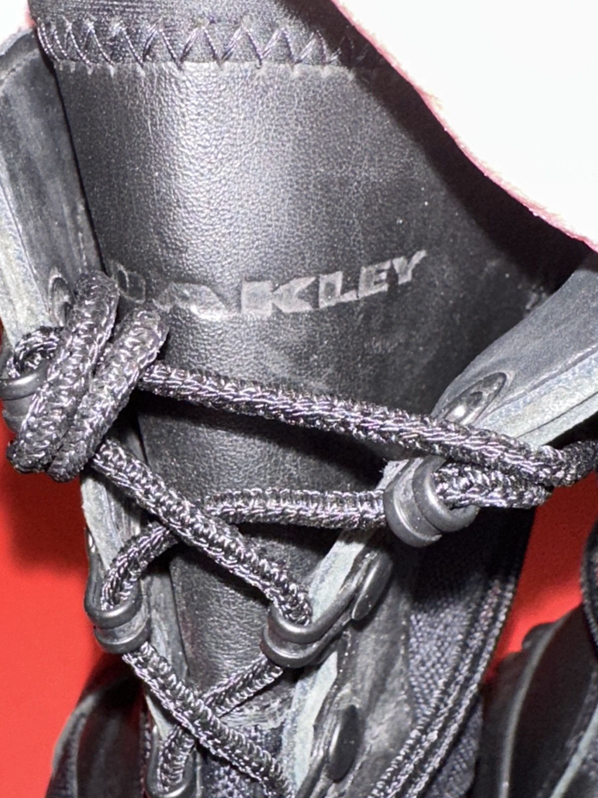 Oakley OAKLEY 8" FIELD ASSAULT BLK LEATHER TACTICAL BOOTS 10US READ Size US 10 / EU 43 - 3 Thumbnail