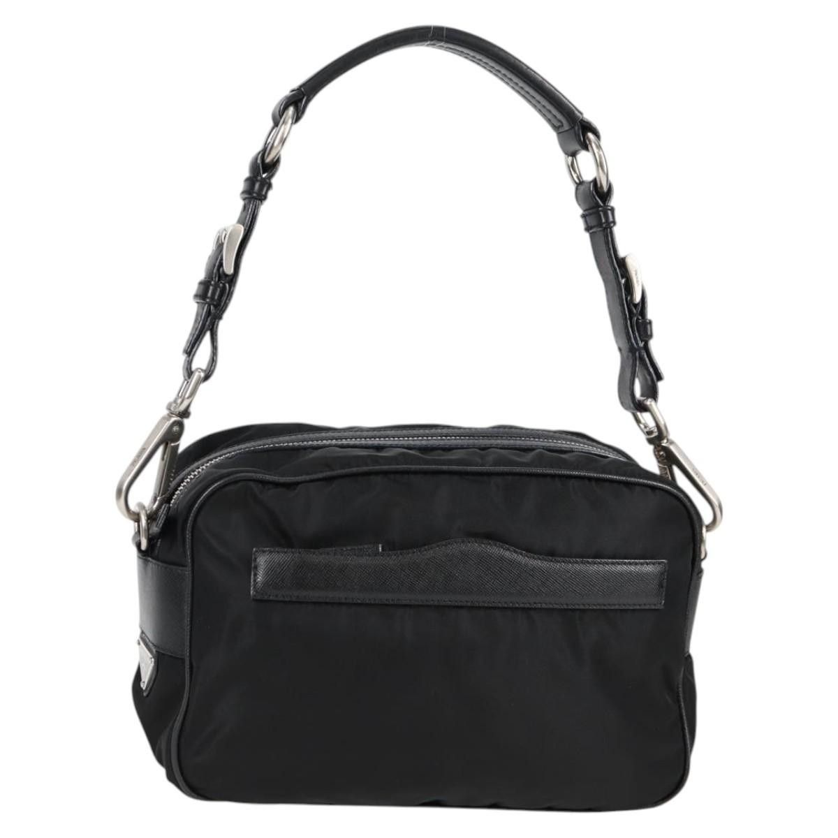Prada Prada Vintage Front Pocket Shoulder Bag Nylon Size ONE SIZE - 1 Thumbnail