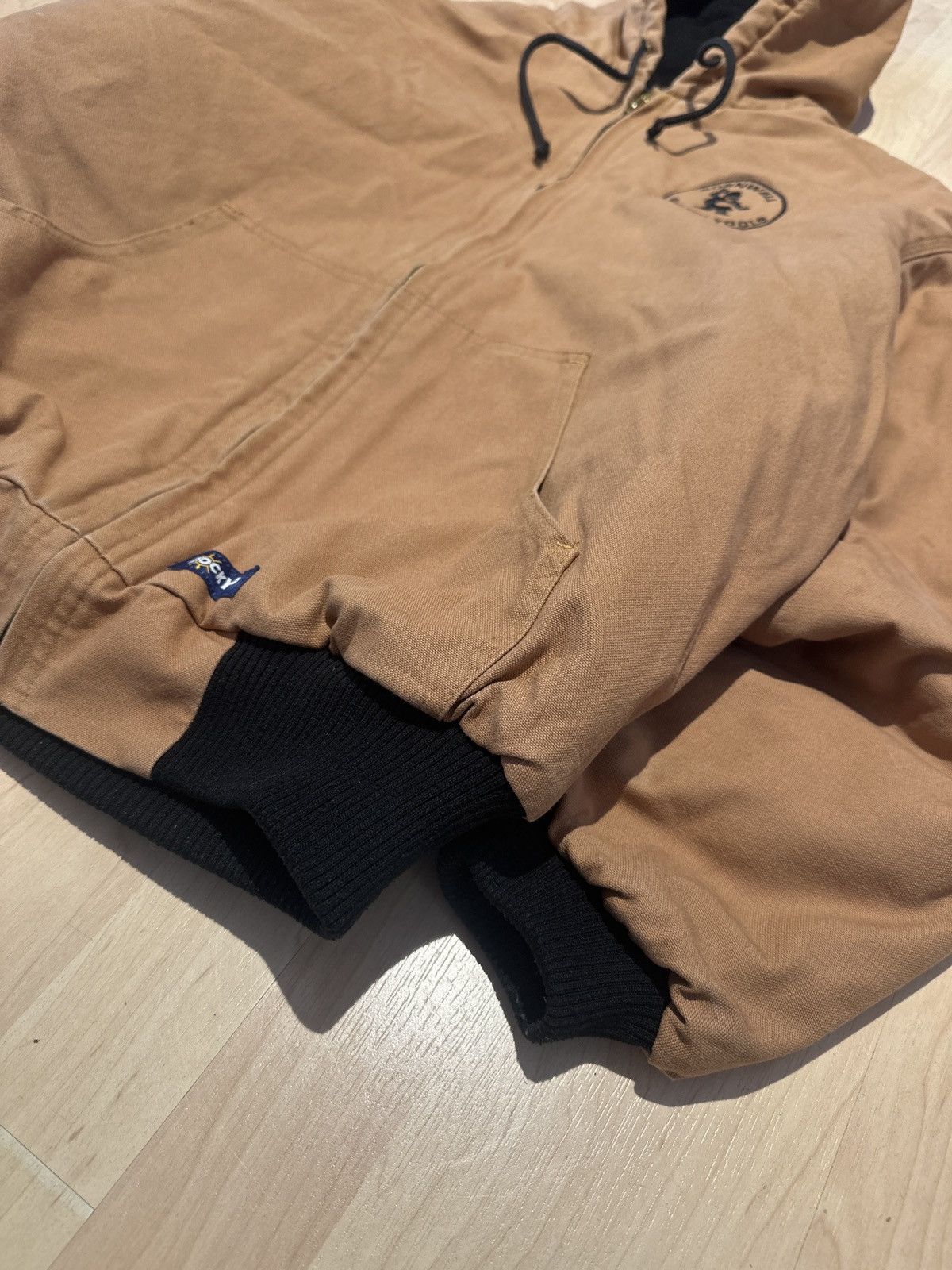 Carhartt × Vintage Vintage 90s y2k embroidered Carhartt Workwear Zipup Jacket Size US L / EU 52-54 / 3 - 2 Thumbnail