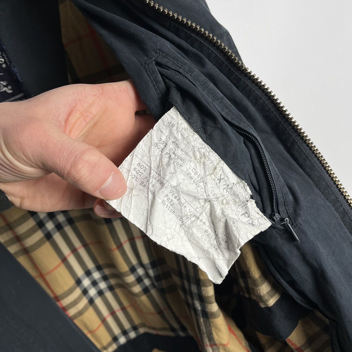 Burberry Vintage Rare Burberrys Nova Check Heritage Heavy Jacket 90’s Size US M / EU 48-50 / 2 - 9 Thumbnail