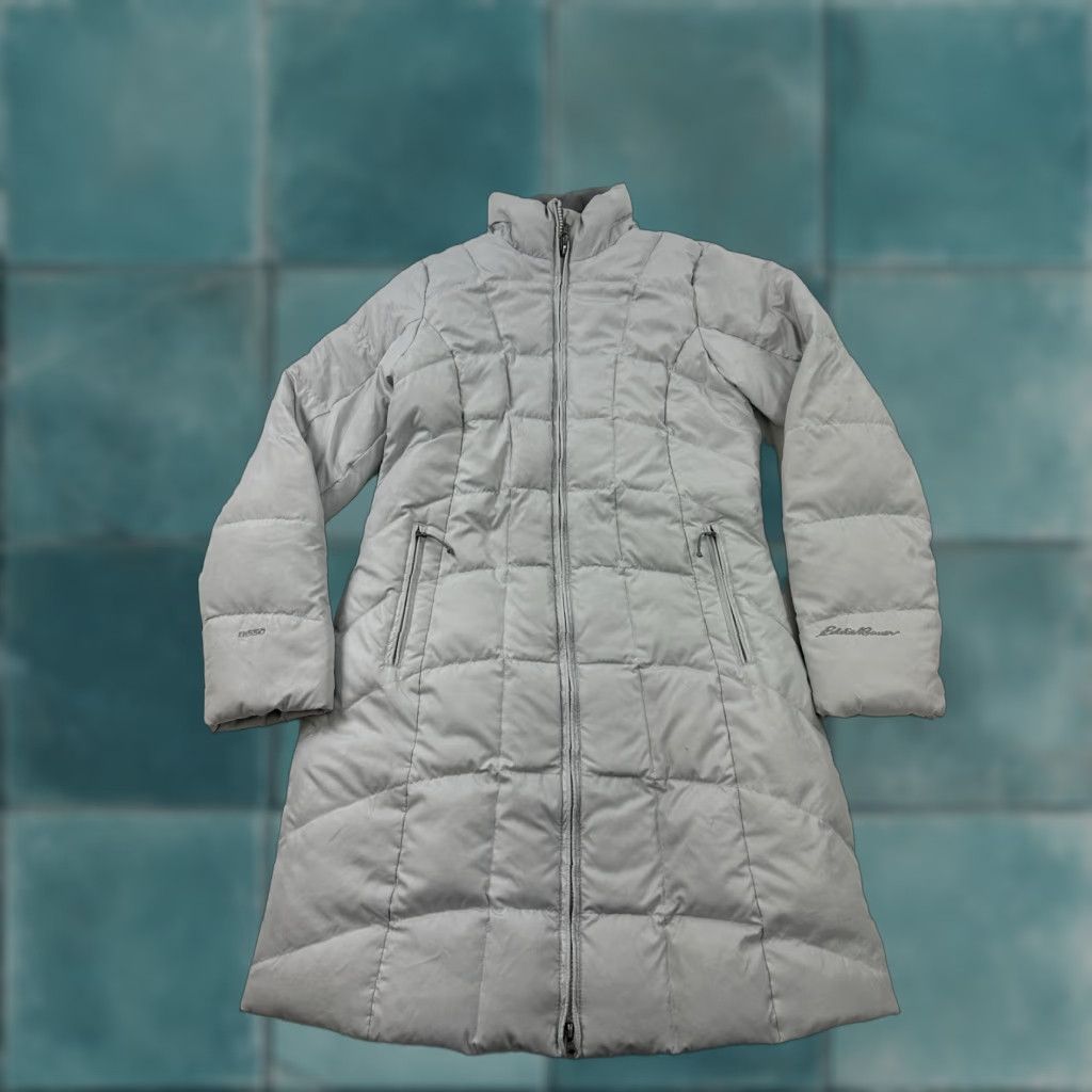 Eddie Bauer Eddie Bauer Jacket XS Gray 550 Fill Premium Goose Down Parka Womens Size XS / US 0-2 / IT 36-38 - 1 Thumbnail