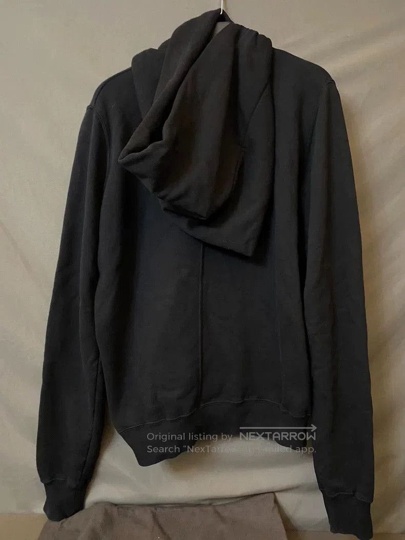 Rick Owens Rick Owens Black Hooded Zip Sweatshirt . Size US L / EU 52-54 / 3 - 2 Thumbnail
