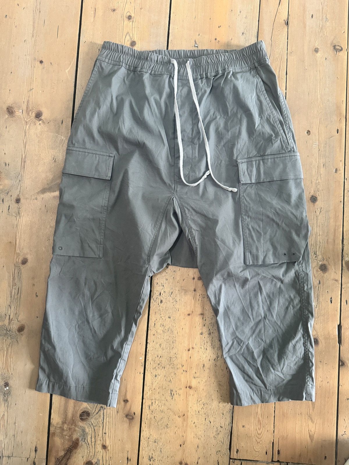 Rick Owens [FINAL DROP] Walrus SS17 Cropped Pants (RU17S9381-CY