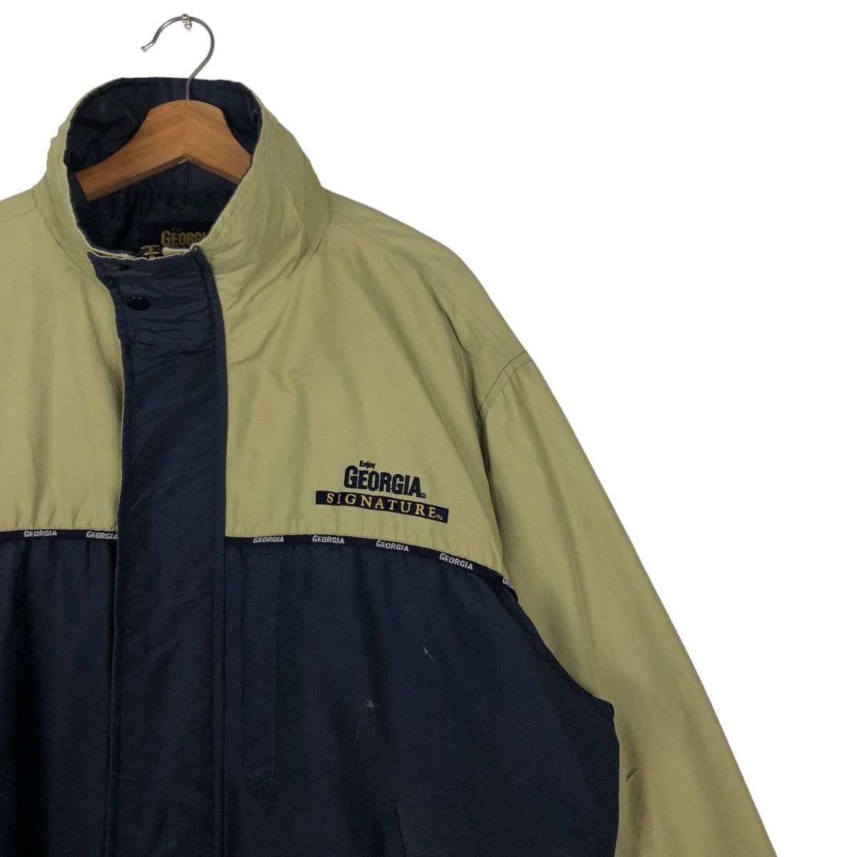Japanese Brand 🔥Vintage Bomber Jacket Georgia Coffee Japan Made Size US M / EU 48-50 / 2 - 6 Thumbnail
