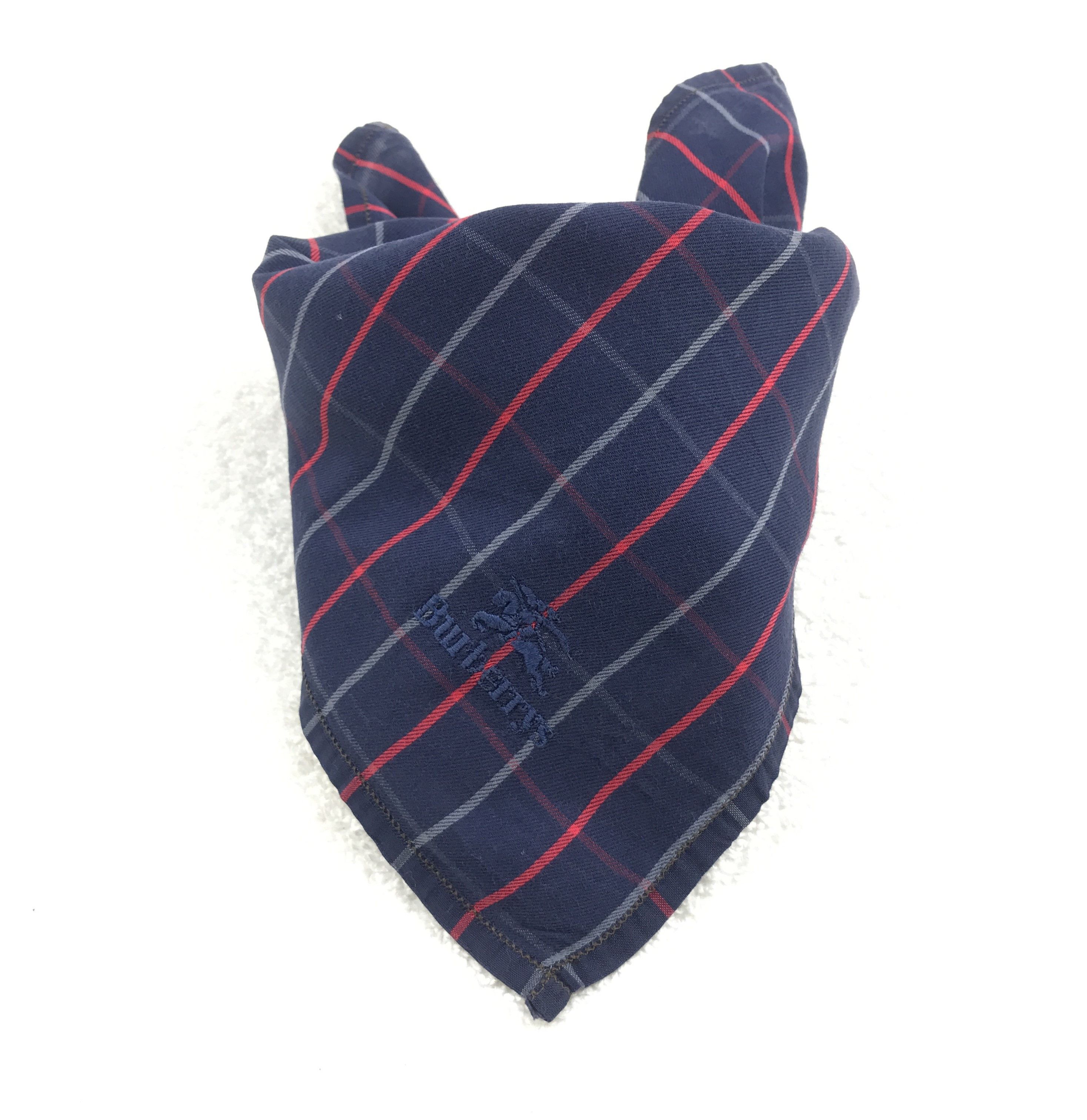 Burberry × Vintage Vintage Burberry Bandana Neckerchief Handkerchief Size ONE SIZE - 4 Thumbnail