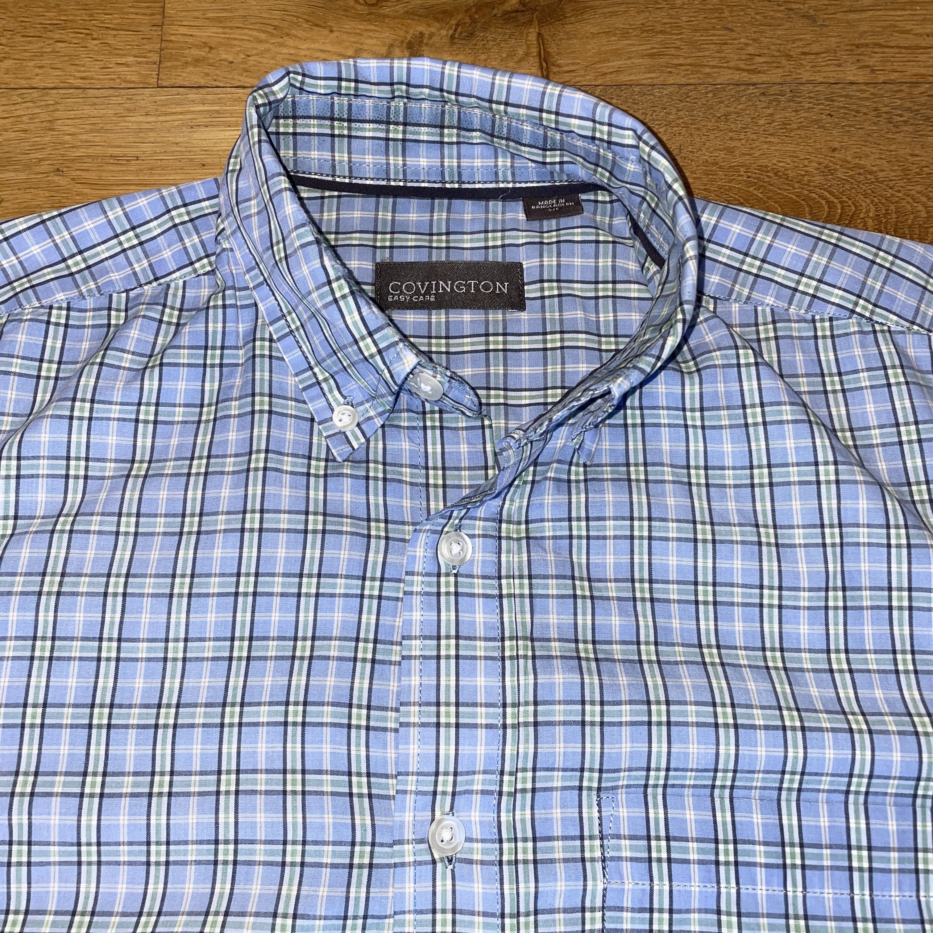 Covington × Designer Covington Men's Fashion Shirt Easy Care Cotton Size S Size US S / EU 44-46 / 1 - 3 Thumbnail