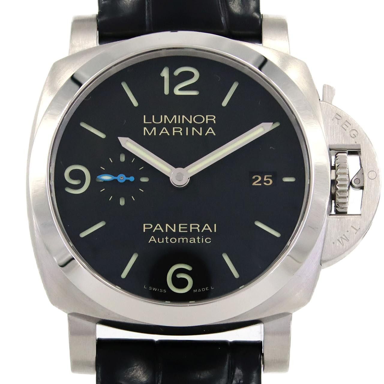 Panerai Panerai Panerai Luminor Marina 1950 3DAYS Automatic Acciaio Stainless Steel Watch Metal Automatic PAM01312 DUTY FREE for USA Size ONE SIZE - 1 Thumbnail