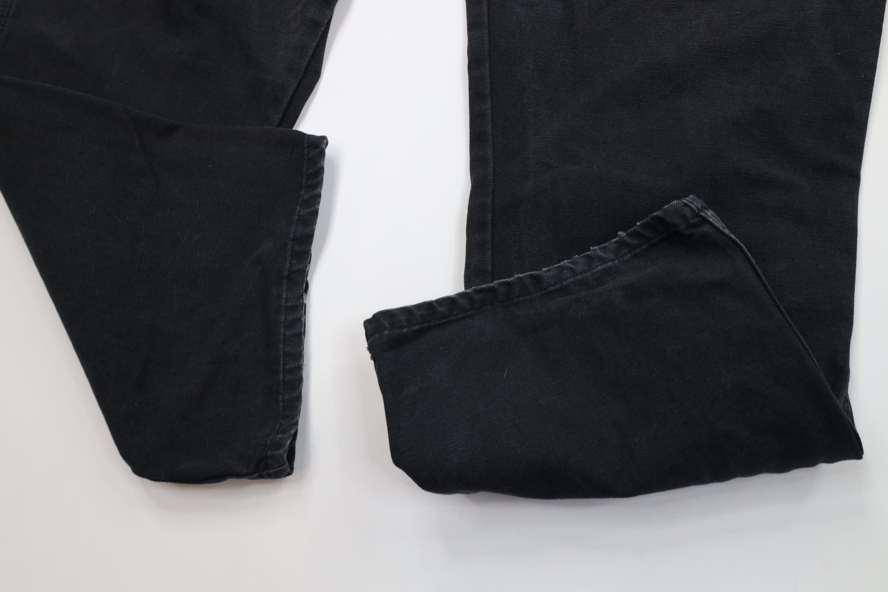 Dickies Vintage Y2K Dickies Canvas Wide Leg Dungaree Pants Black Size US 42 / EU 58 - 5 Thumbnail