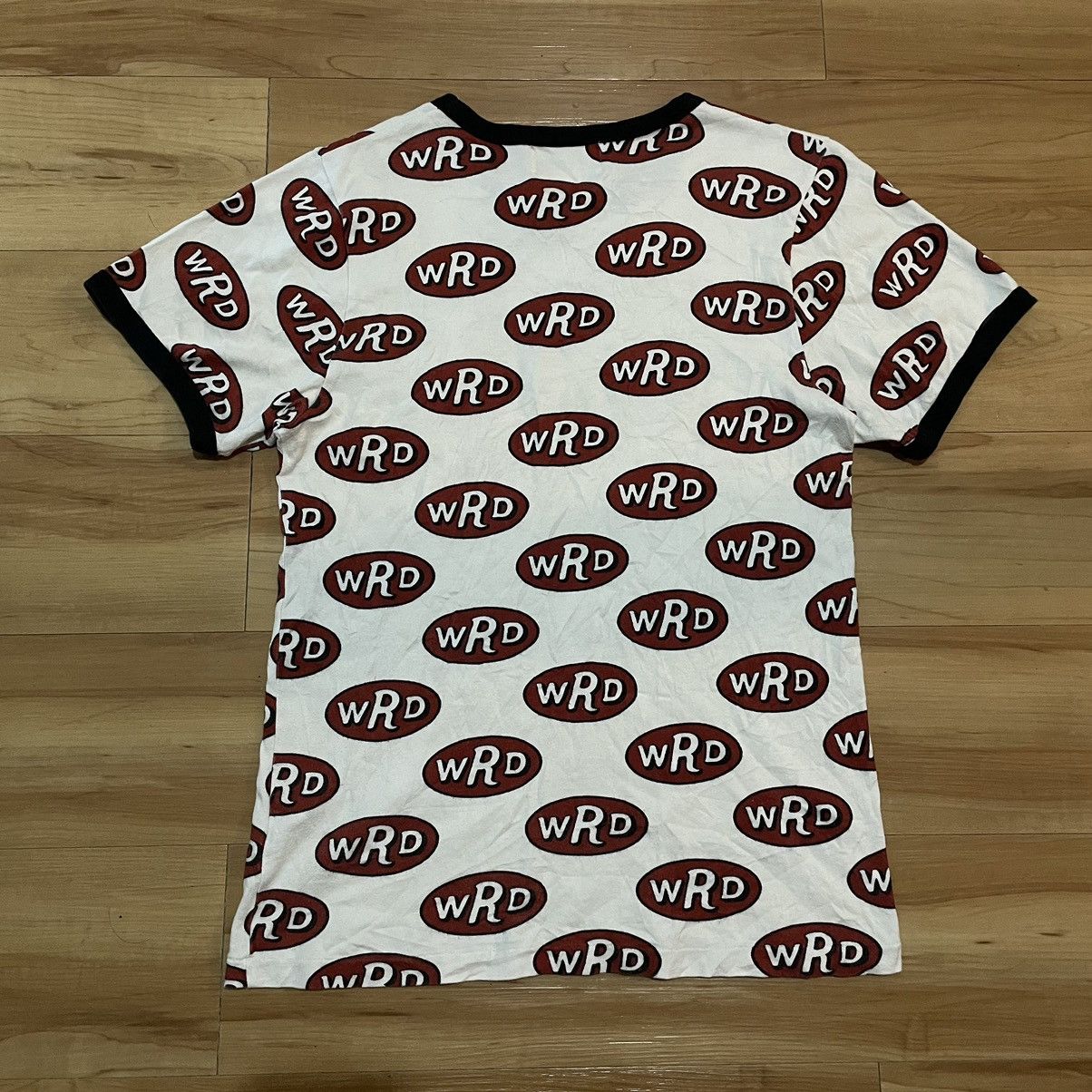 Japanese Brand Weirdo all over logo t-shirt Size US S / EU 44-46 / 1 - 2 Thumbnail