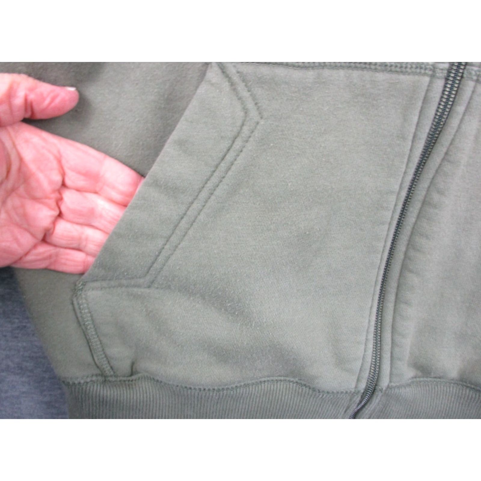 Nike VINTAGE Nike Jacket Men's Green Medium Full Zip Hooded Pockets Fleece The Athletic Dept Size US M / EU 48-50 / 2 - 3 Thumbnail