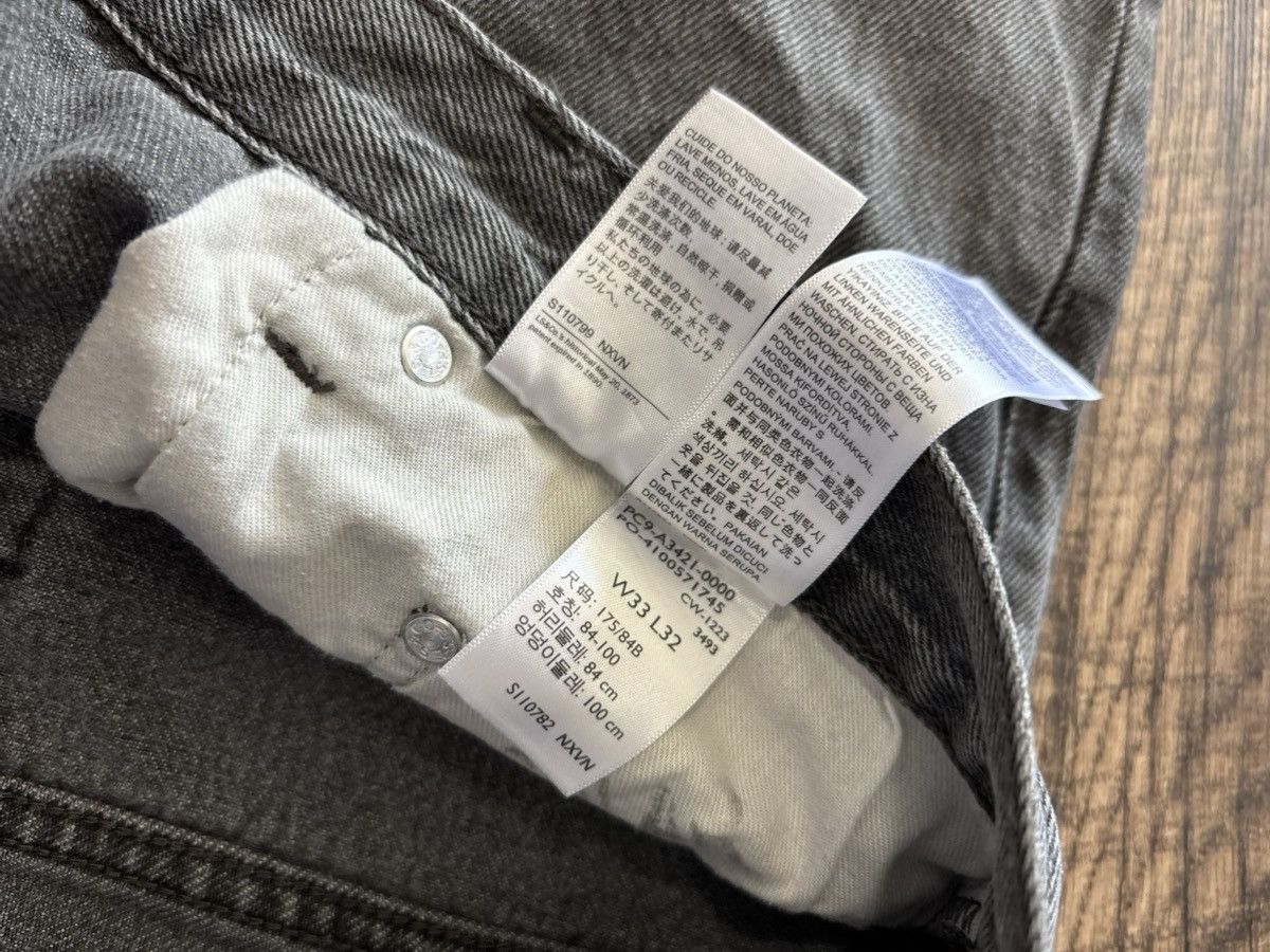 Levi's Vintage Clothing Y2k Levis Silver Tab 33x32 Loose Fit Black Denim Jeans Size US 33 - 10 Thumbnail