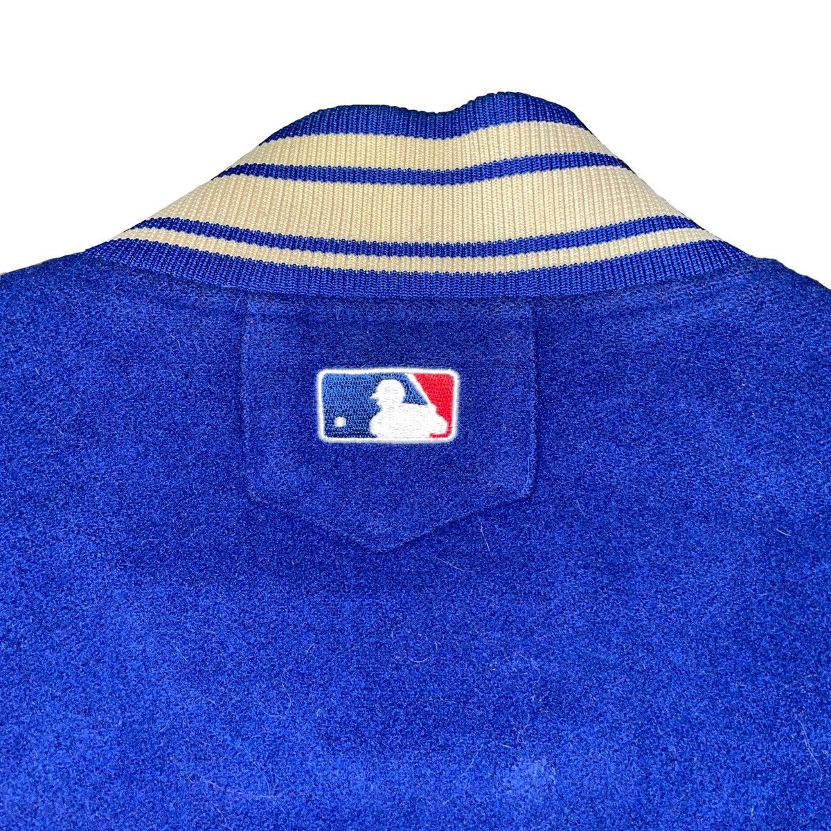 Majestic Rate 2000s LA dodgers letterman’s jacket Size US L / EU 52-54 / 3 - 3 Thumbnail