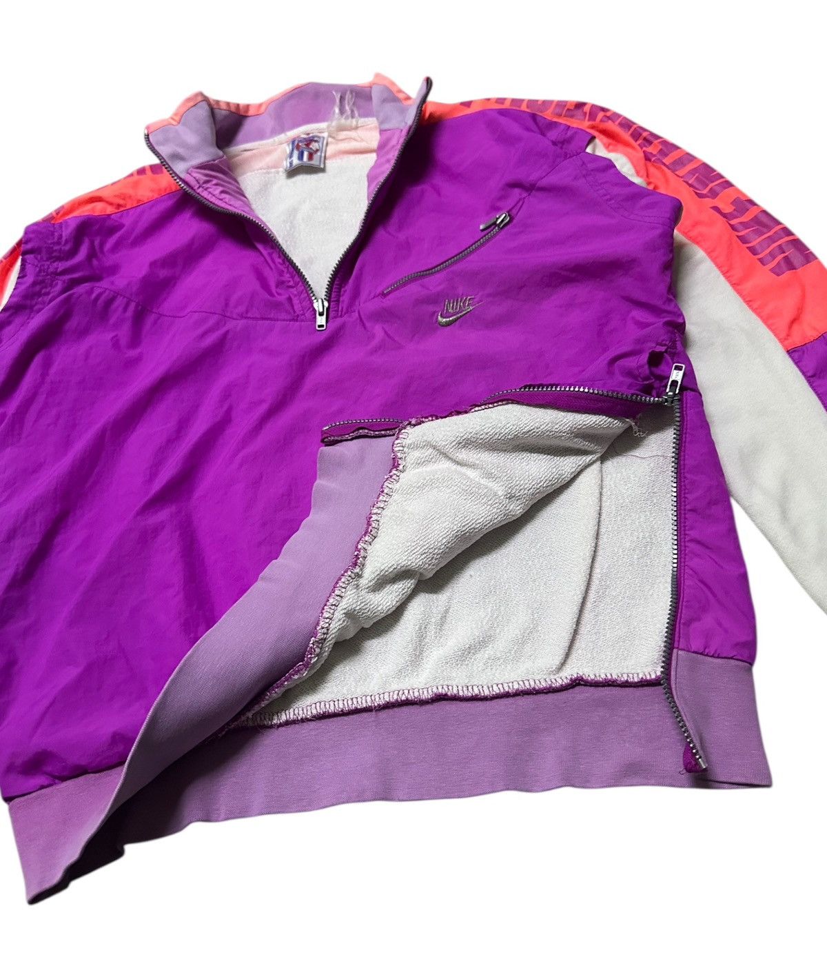 Nike Vintage 90s Nike international halfzipper windbreaker jacket Size US M / EU 48-50 / 2 - 9 Thumbnail