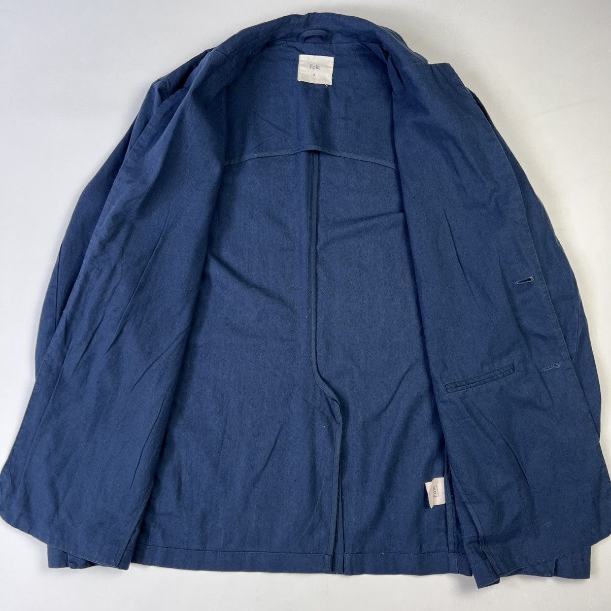 Folk Folk Linen cotton blazer jacket Size US L / EU 52-54 / 3 - 4 Thumbnail