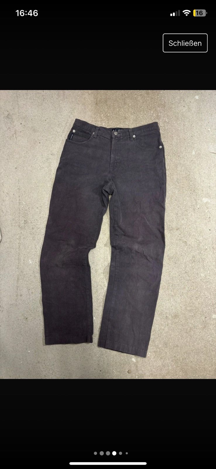 Armani Armani Jeans with Design | Size 29 Size US 29 - 4 Thumbnail
