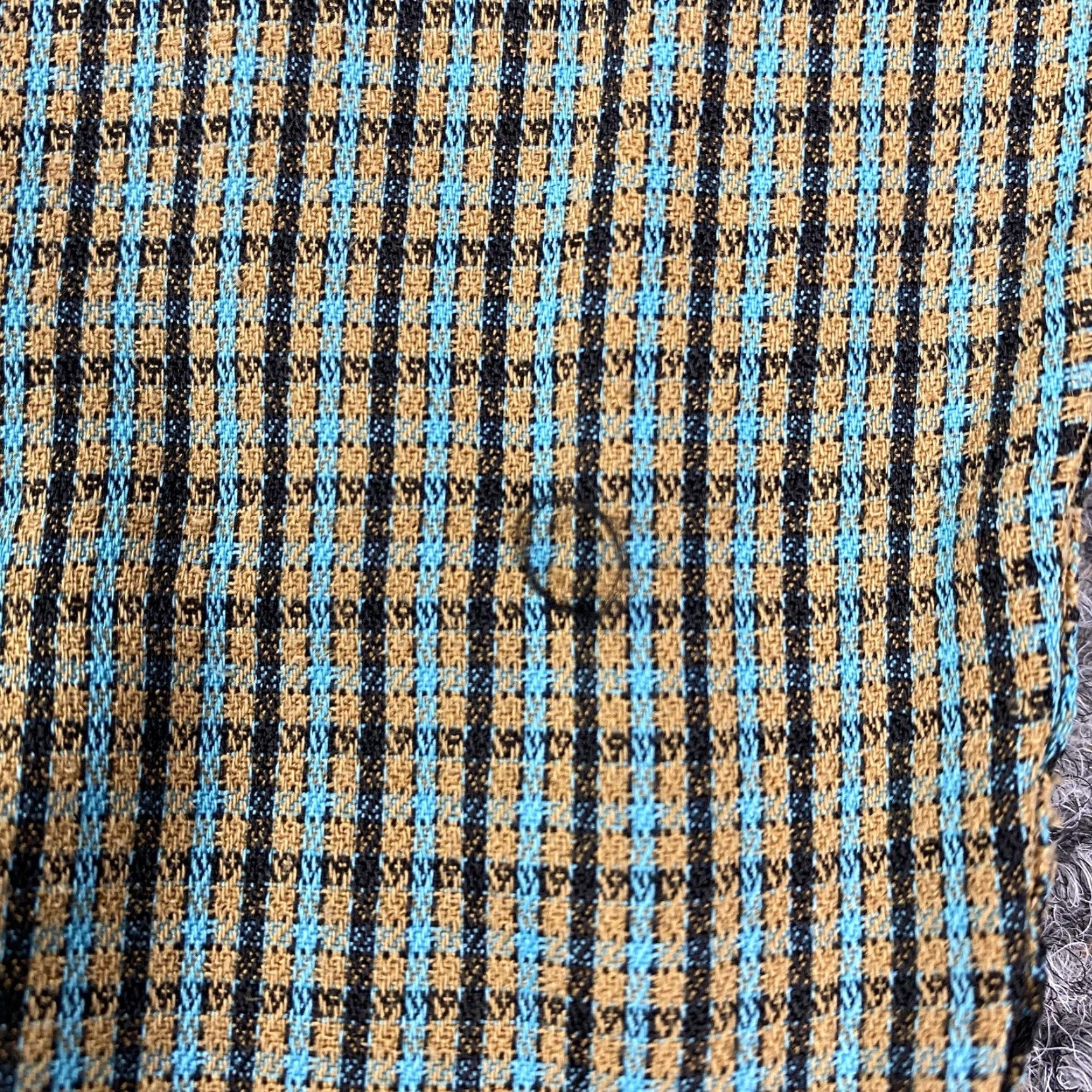 BUGATCHI Bugatchi Uomo Shirt Mens Large Beige Check Plaid Long Sleeve Button-Down Size US L / EU 52-54 / 3 - 4 Thumbnail