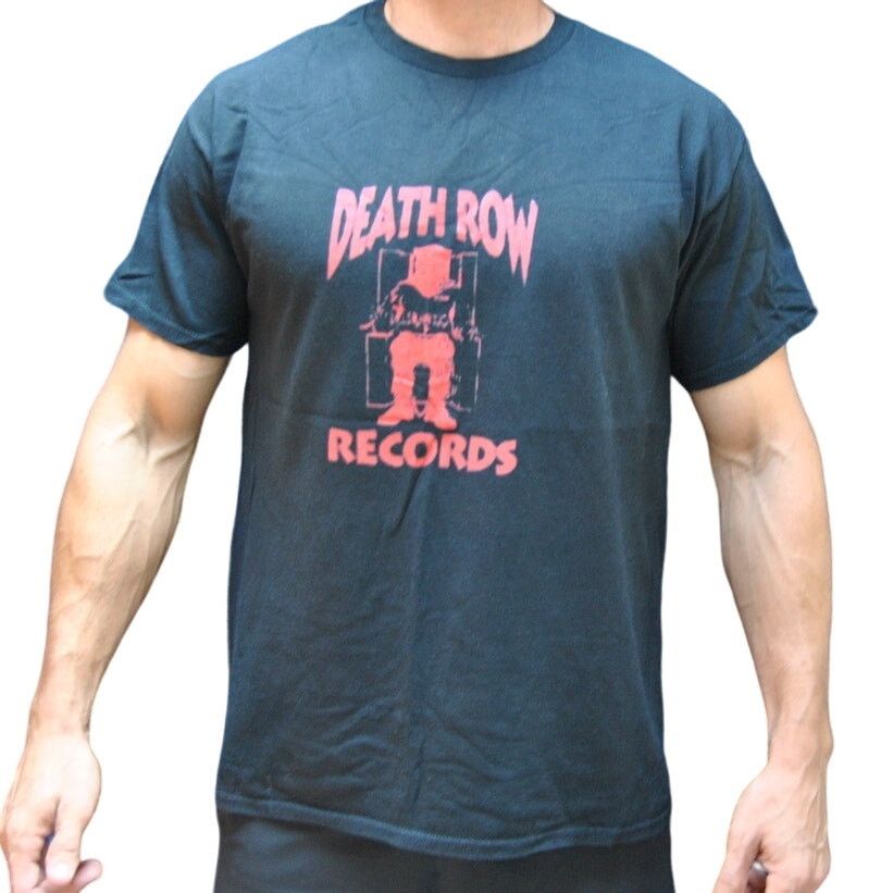Gildan Death Row Records Large Black Red Short Sleeve Shirt Size US L / EU 52-54 / 3 - 1 Thumbnail