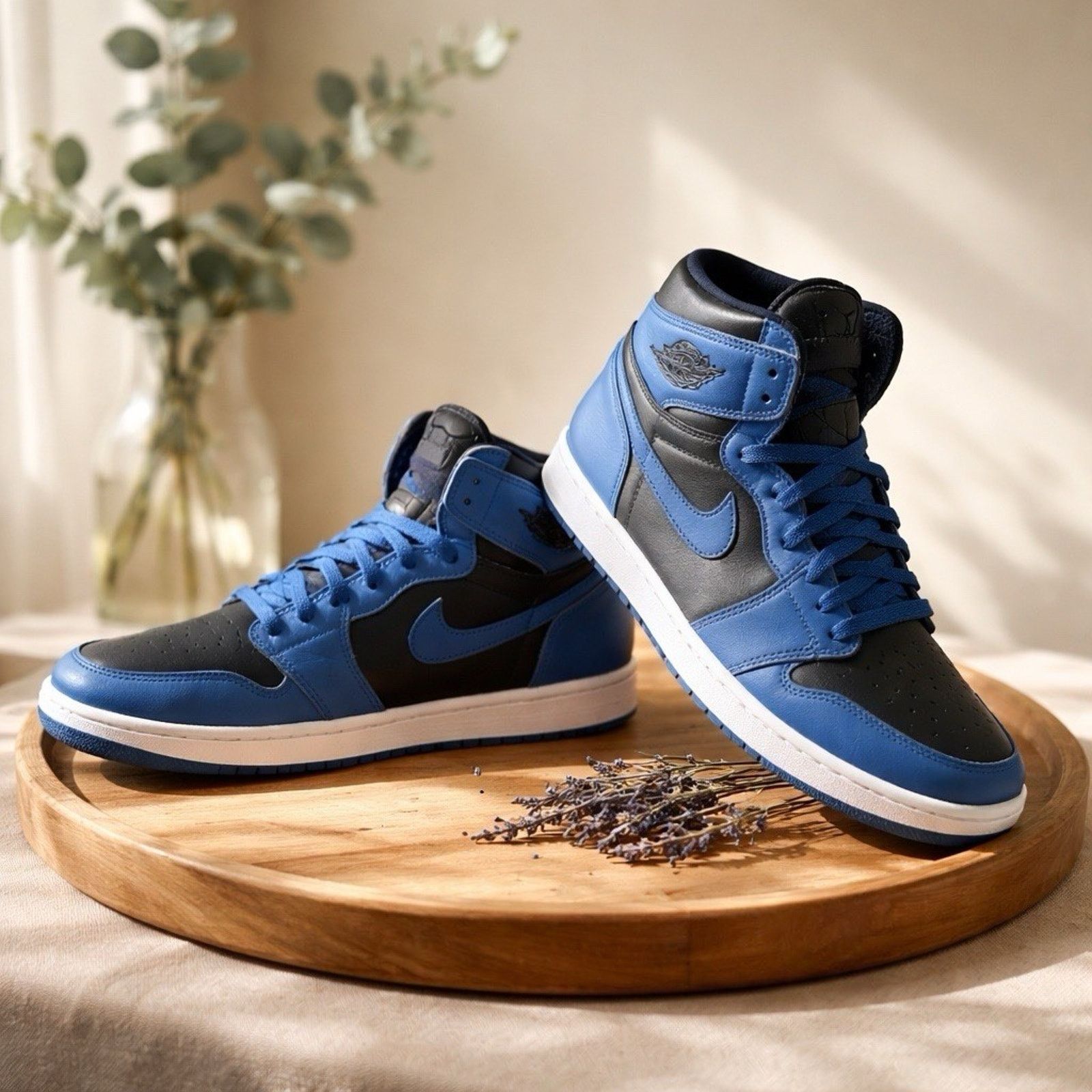 Jordan Brand Air Jordan 1 High OG "Dark Marina Blue" Black Blue555088-404 Size US 12 / EU 45 - 1 Thumbnail