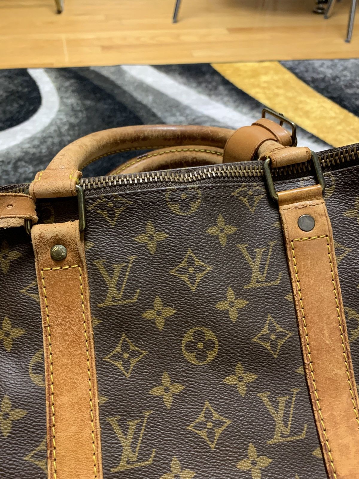 Louis Vuitton Louis Vuitton Duffel Bag Keepall Size ONE SIZE - 9 Thumbnail