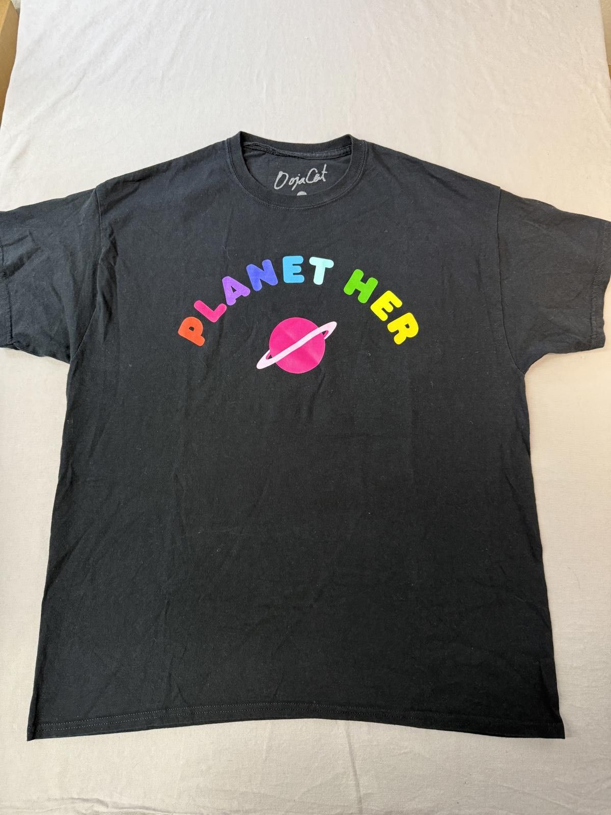 Designer Doja Cat T-shirt Album Planet Her Tee Get Into It Yuh XL Size US XL / EU 56 / 4 - 1 Thumbnail