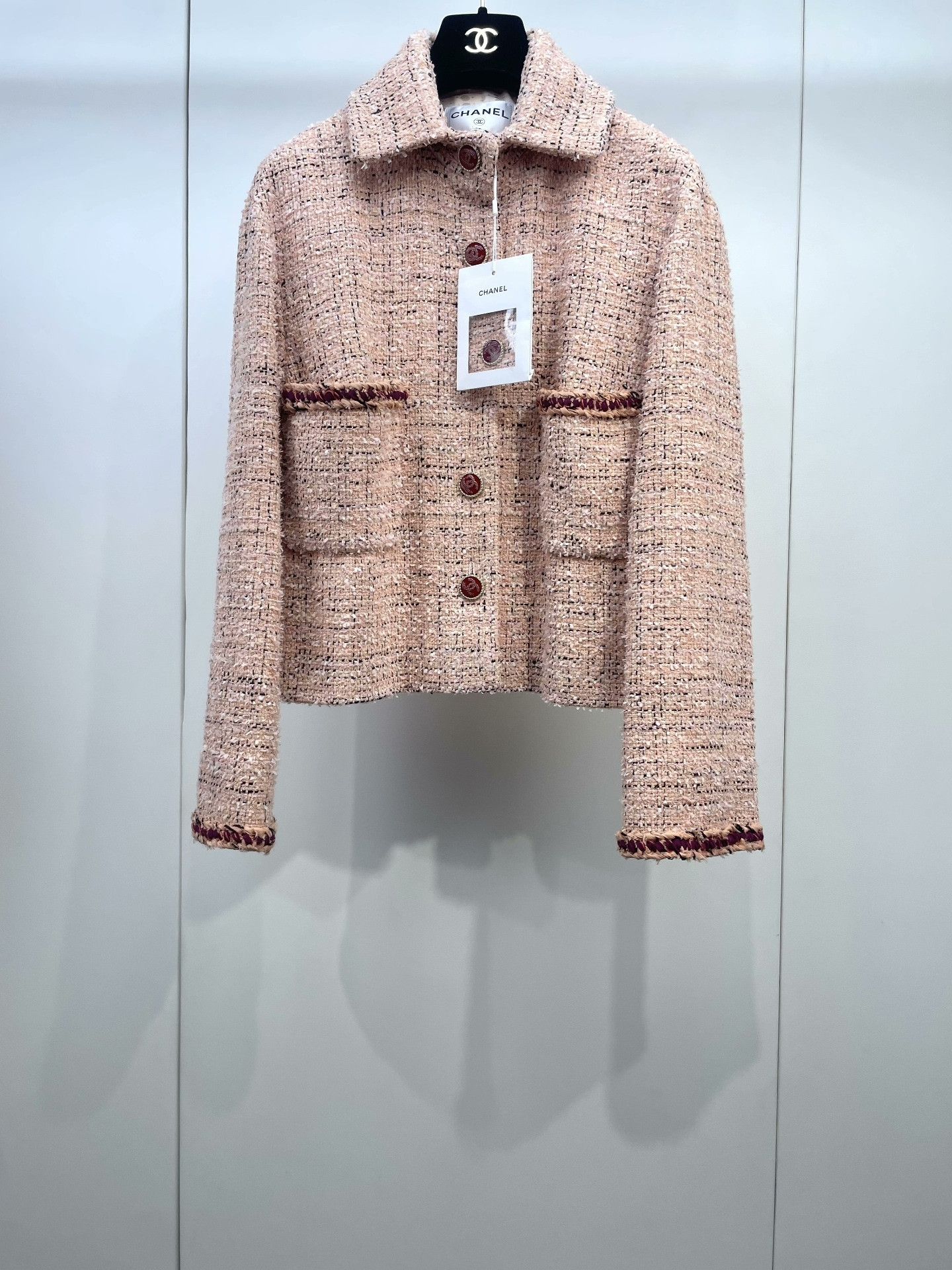 Chanel Chanel Tweed Woven Coat Size S / US 4 / IT 40 - 1 Thumbnail