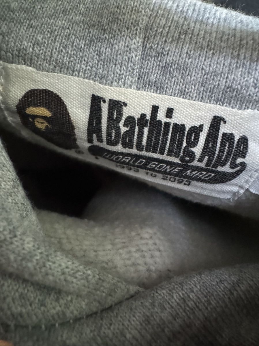Bape Bape 3m refective big head hoodie Size US S / EU 44-46 / 1 - 3 Thumbnail