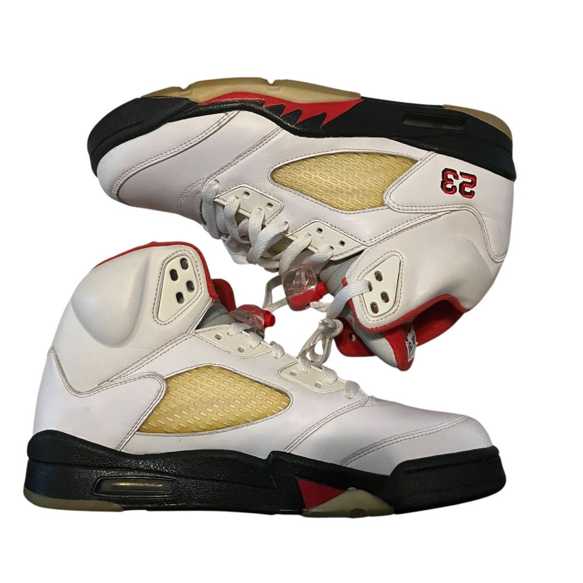 Jordan Brand Air Jordan 5 Fire Red 2008 Size US 9 / EU 42 - 2 Thumbnail