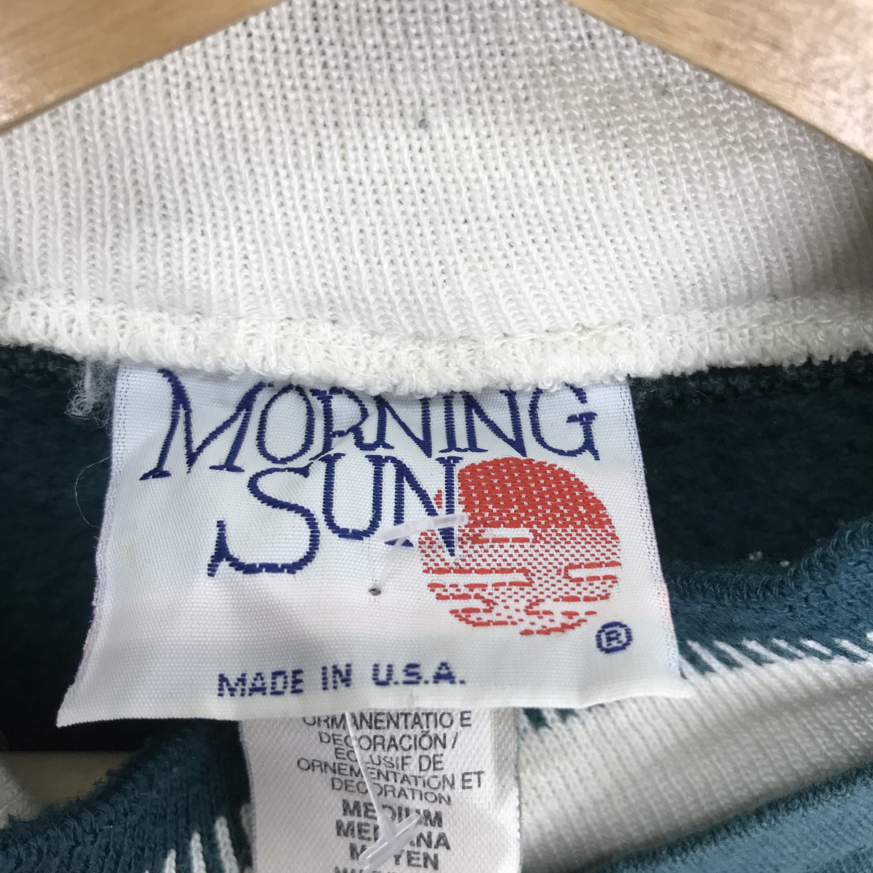 Vintage Vintage Morning Sun Floral Bird Green - 353 Size US M / EU 48-50 / 2 - 13 Thumbnail