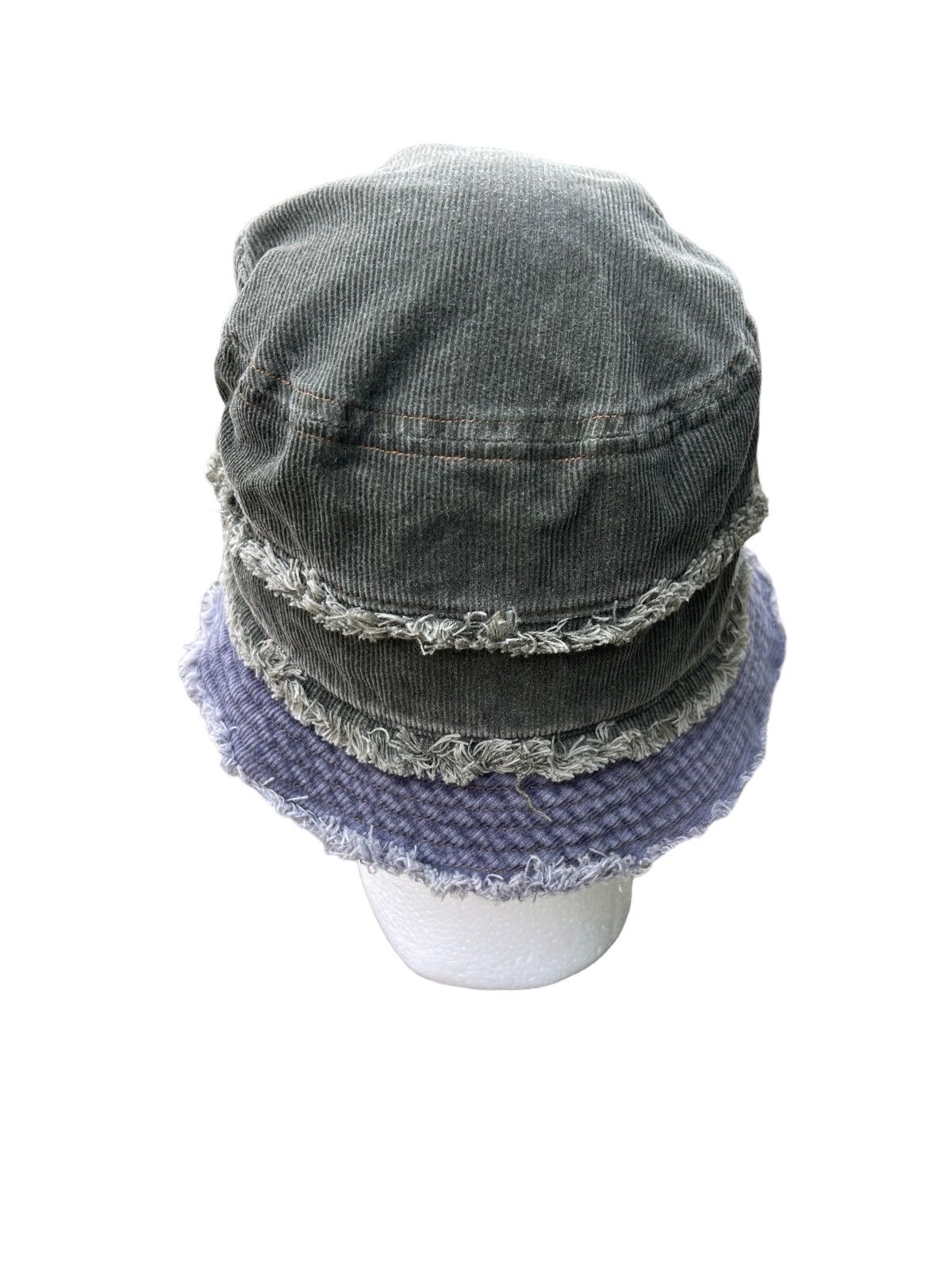CABANE de ZUCCa Vintage Zuppadizucca Corduroy Distressed Hat Size ONE SIZE - 7 Thumbnail