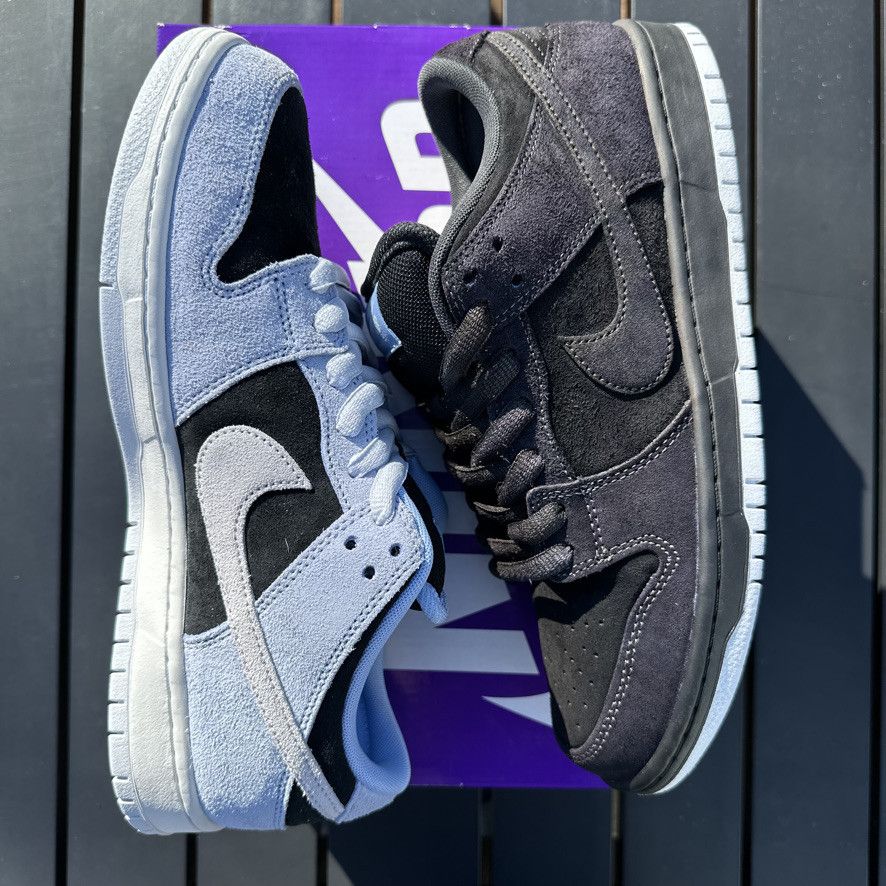 Nike Nike SB Dunk Custom Moonlight Suede - Black/Blue - Size 10 Size US 10 / EU 43 - 17 Thumbnail