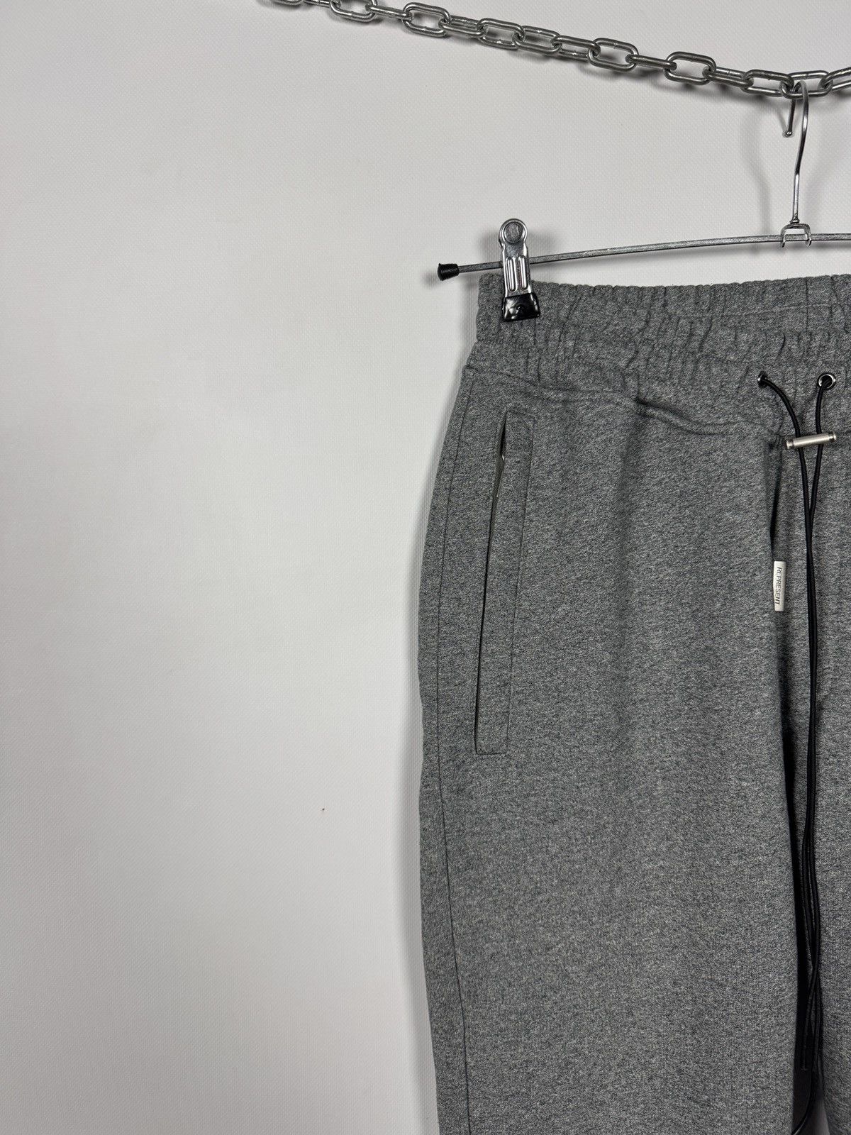 Represent Clo. Men’s Represent Blanks Grey Jogger Sweatpants Cotton Size XS Size US 28 / EU 44 - 3 Thumbnail