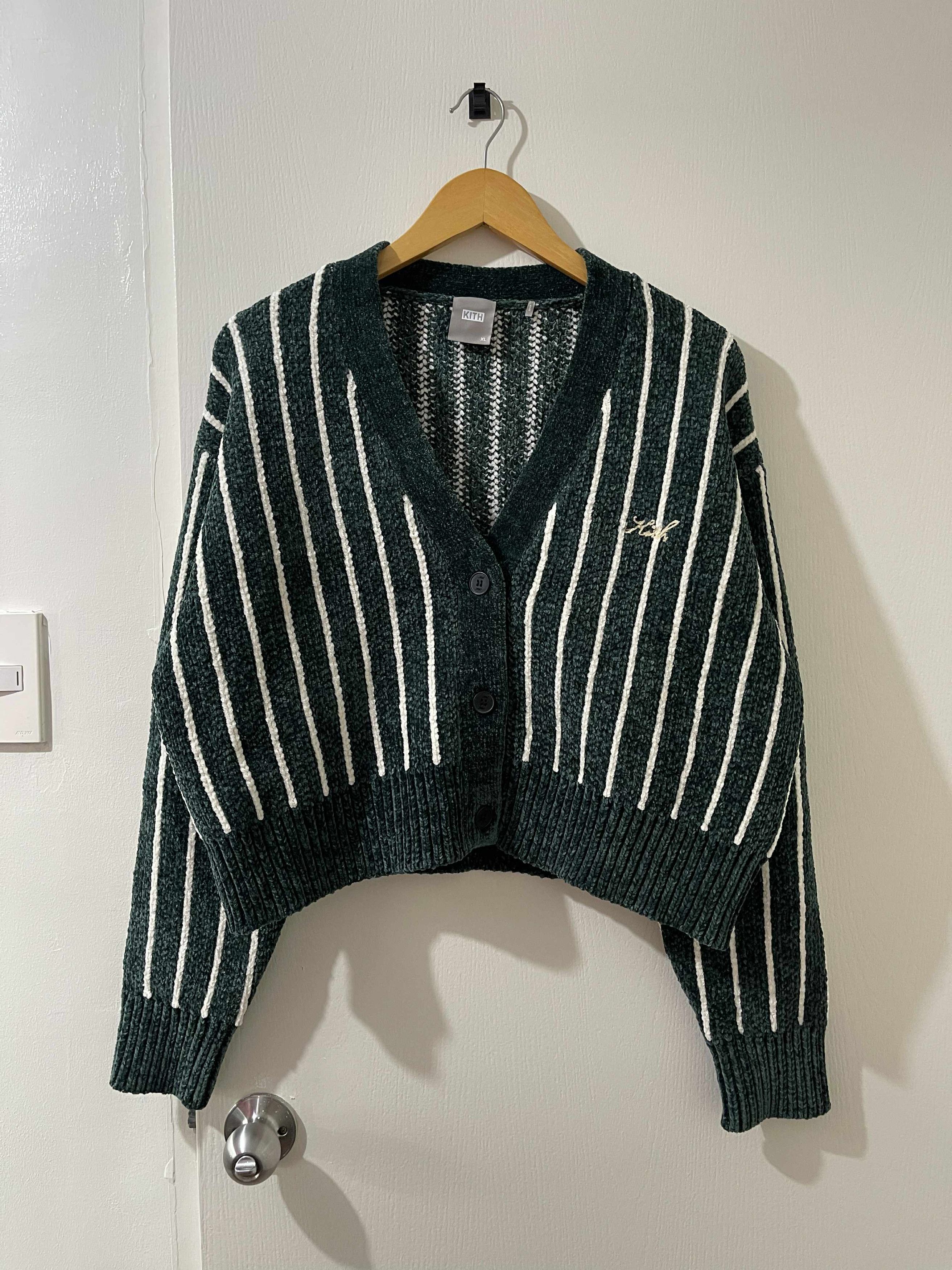 Kith Kith Green Effie Cropped Cardigan Size XL / US 12-14 / IT 48-50 - 1 Thumbnail
