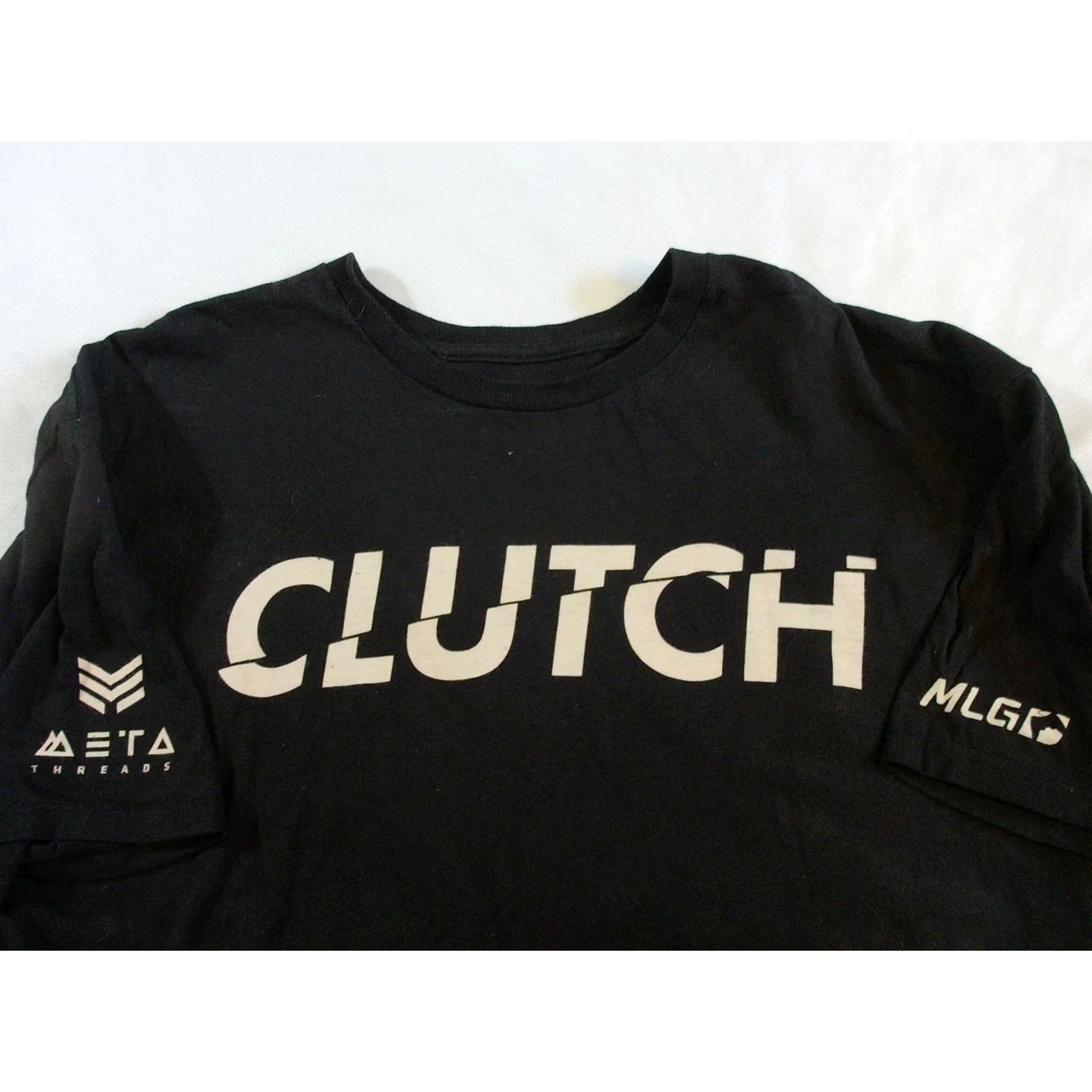 Vintage MLG Major League Gaming CLUTCH t Shirt Nike Block? Meta Threads XL Black Logo Graphic Print US USA Adult Mens XL MLG Esports Gaming Shirt Size US XL / EU 56 / 4 - 3 Thumbnail