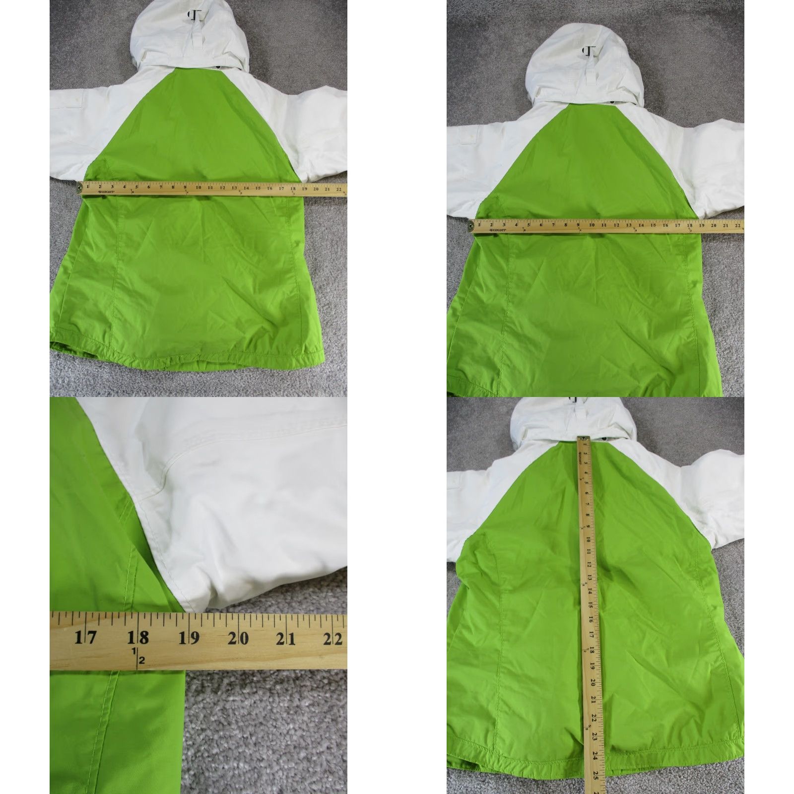 Vintage Vtg Columbia Jacket Womens M Green White Lime Omni-Tech 3-IN-1 Jacket Mens Womens Size M / US 6-8 / IT 42-44 - 9 Thumbnail