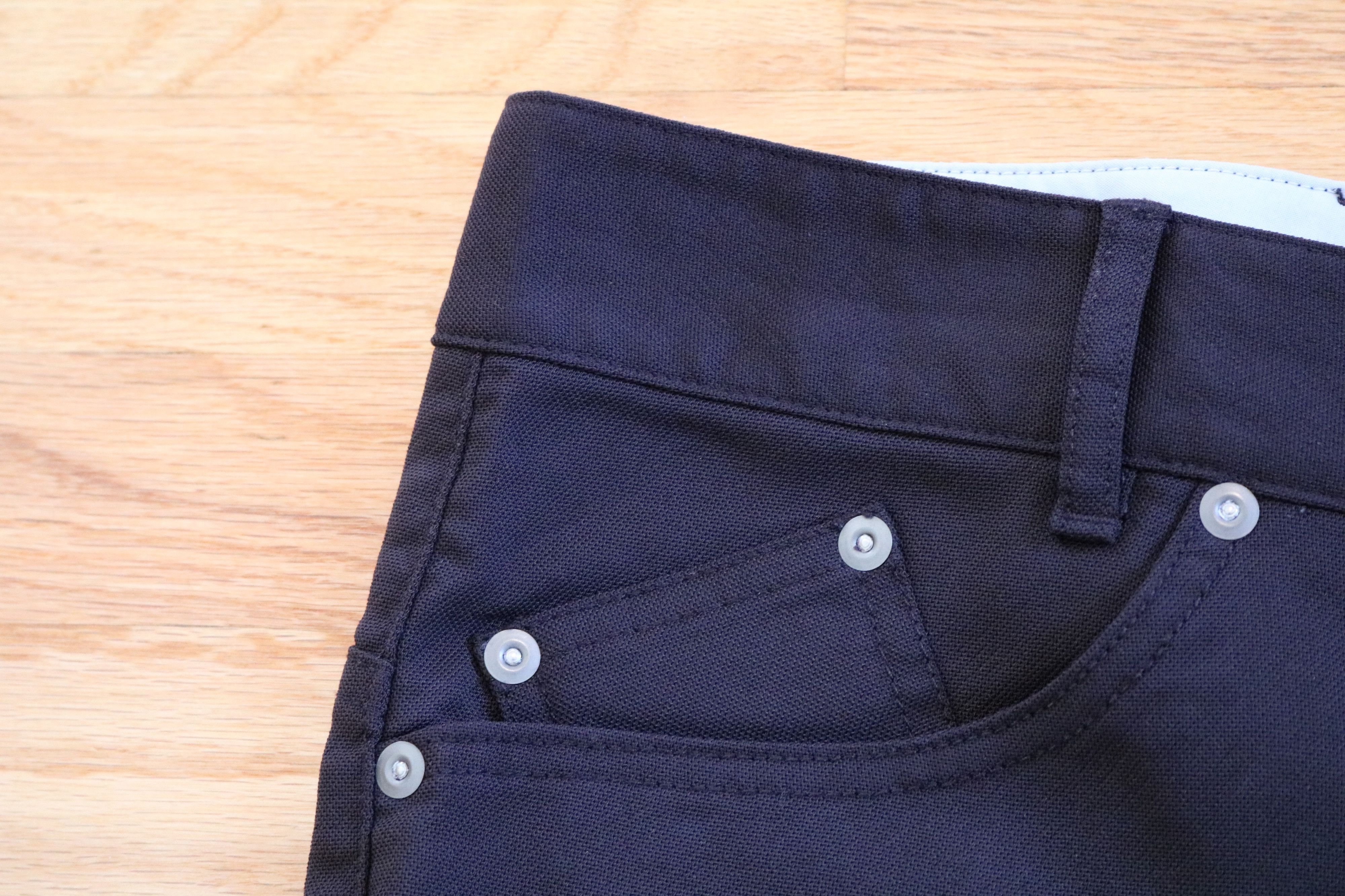 Outlier Outlier Slim Dungarees Workcloth Doubleweave Canvas Size US 31 - 4 Thumbnail