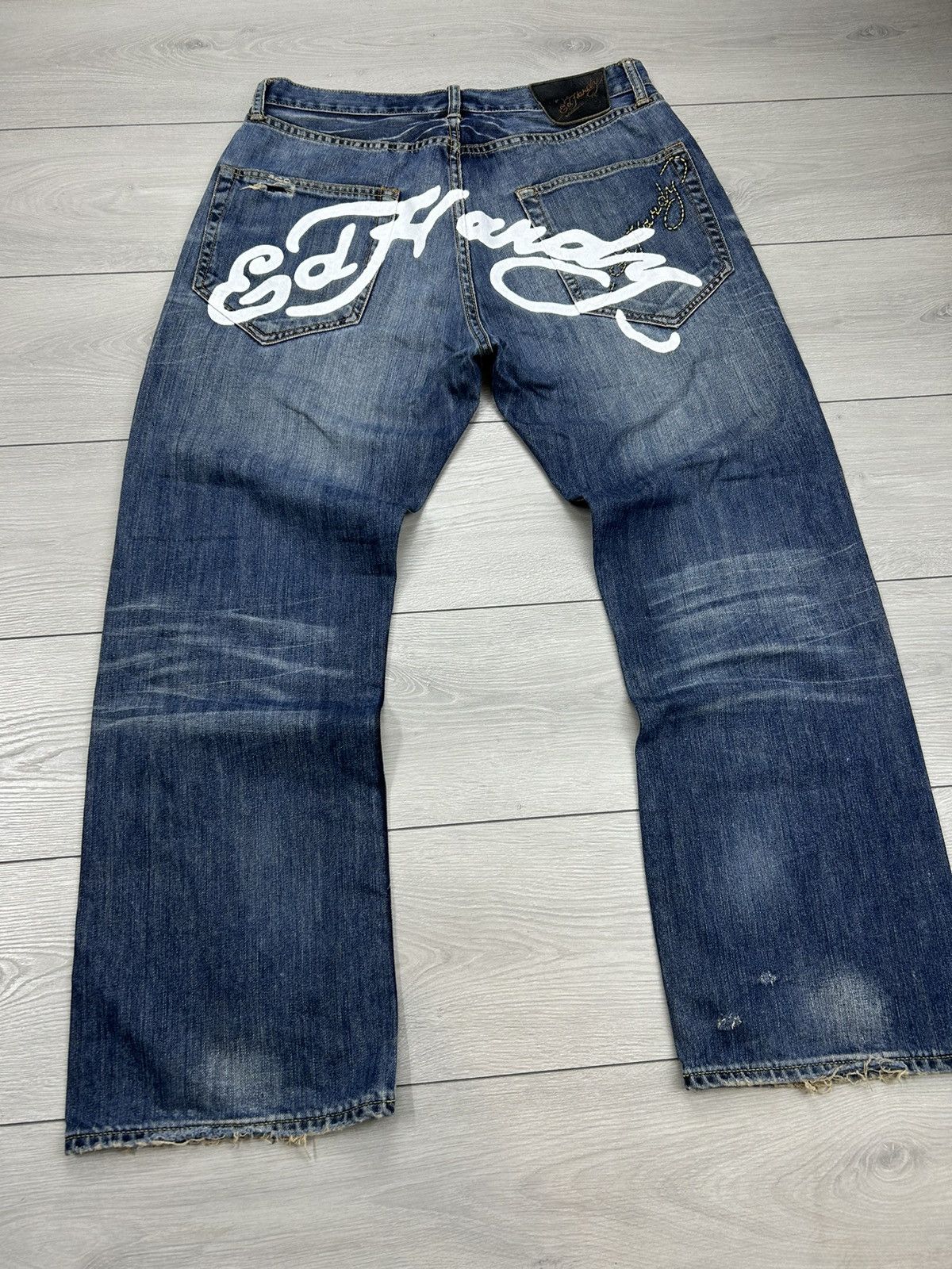 Ed Hardy Ed Hardy Denim Jeans Size 34 Size US 34 / EU 50 - 3 Thumbnail