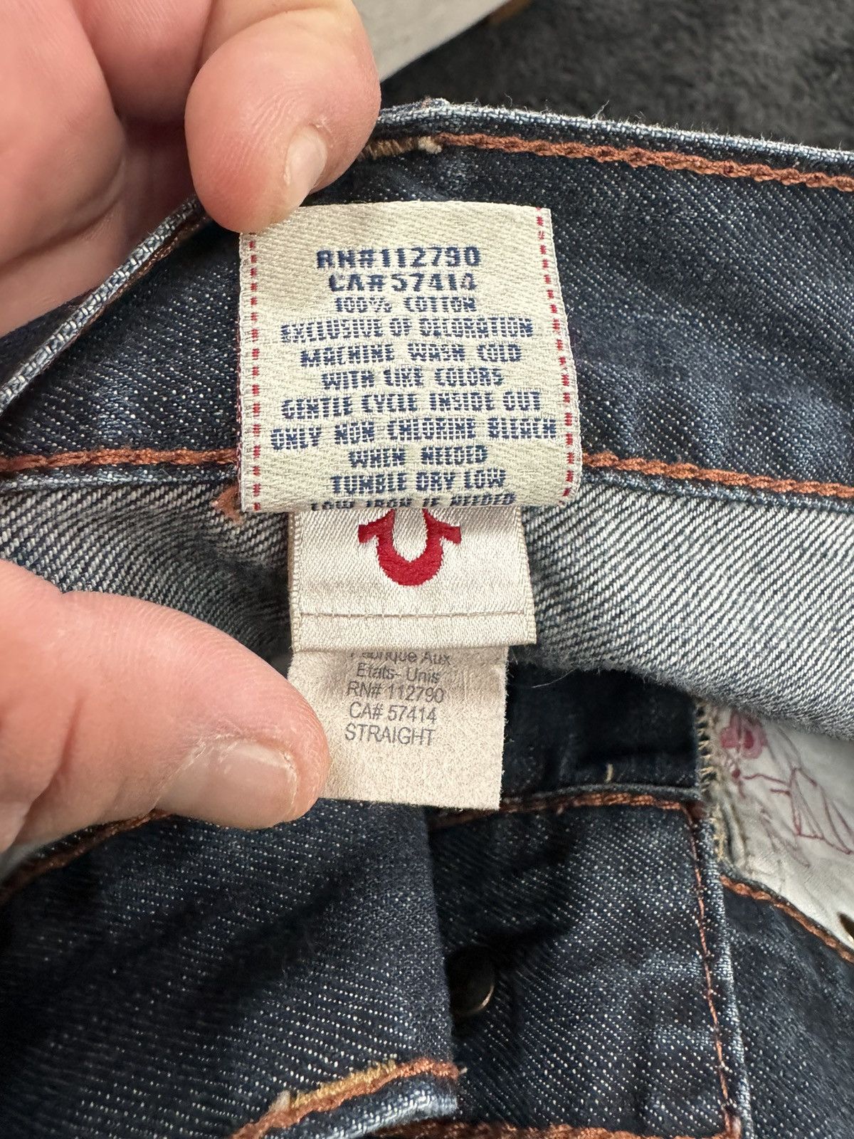 True Religion Vintage True Religion “ Straight BootCut Fit Y2K Size US 34 / EU 50 - 5 Thumbnail