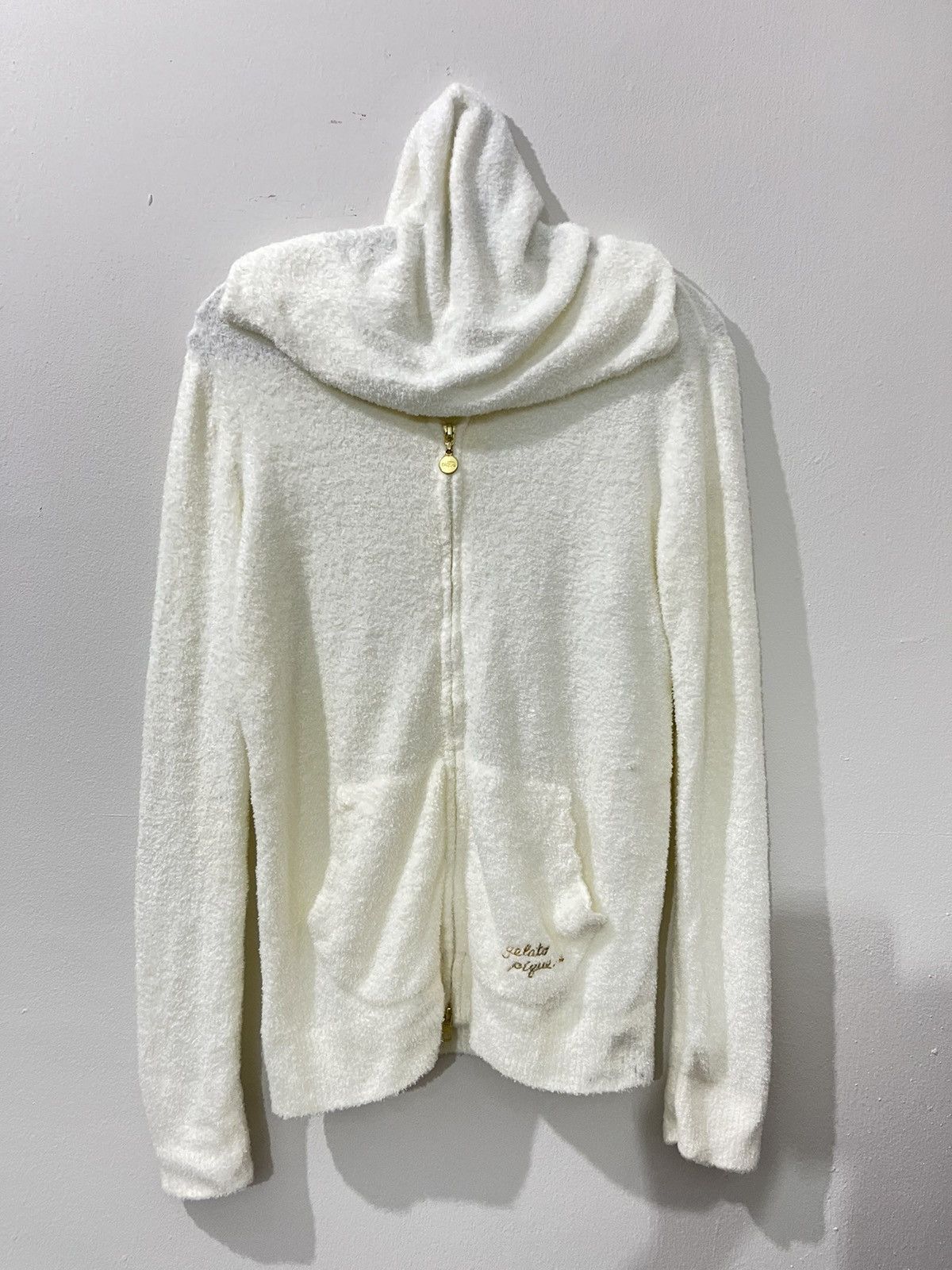 JAPANESE BRAND GELATO PIQUE COTTON FAUX FUR ZIPPER JACKETS