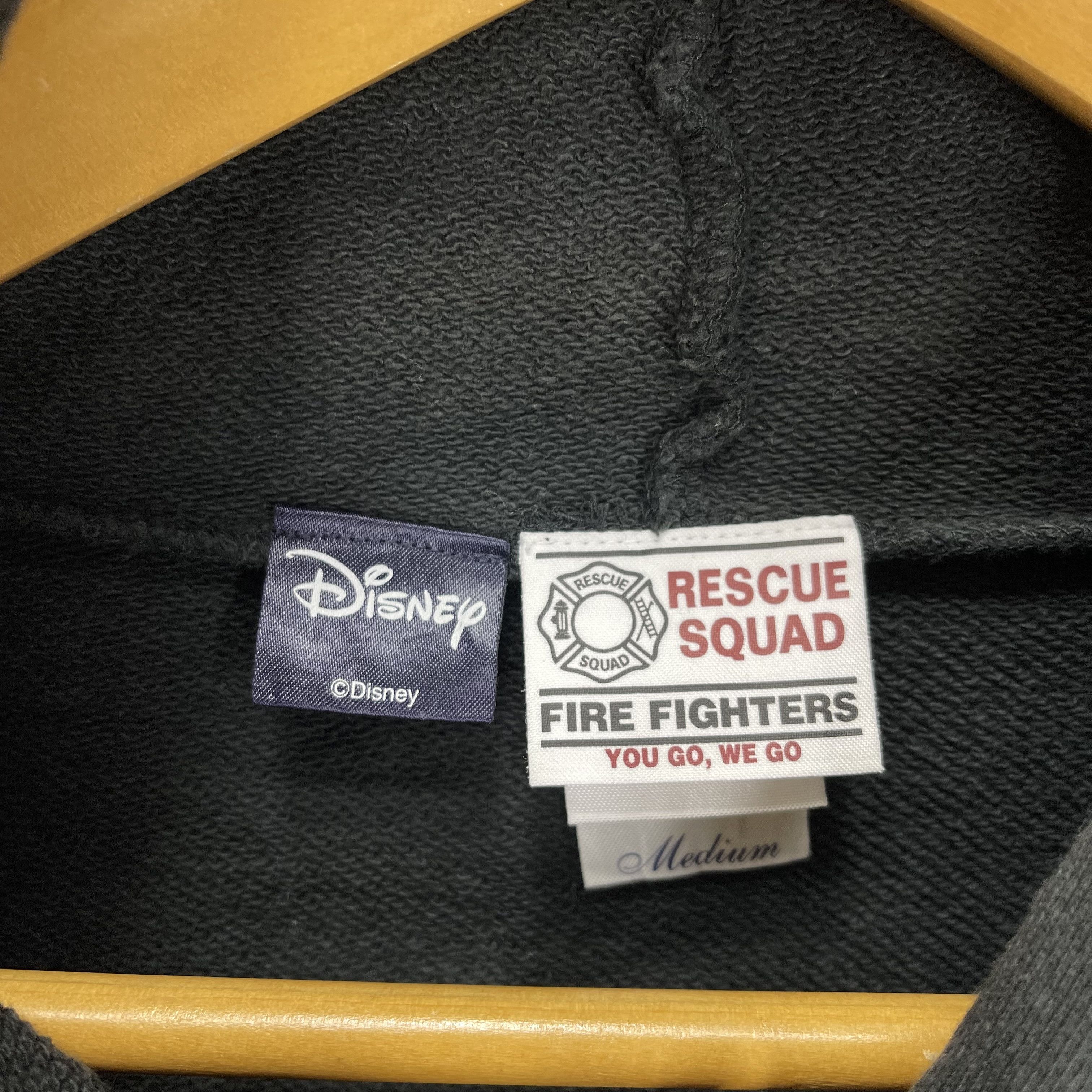 Disney MICKEY MOUSE x RESQUE SQUAD Zipper Hoodie #2053/15 Size US M / EU 48-50 / 2 - 9 Thumbnail