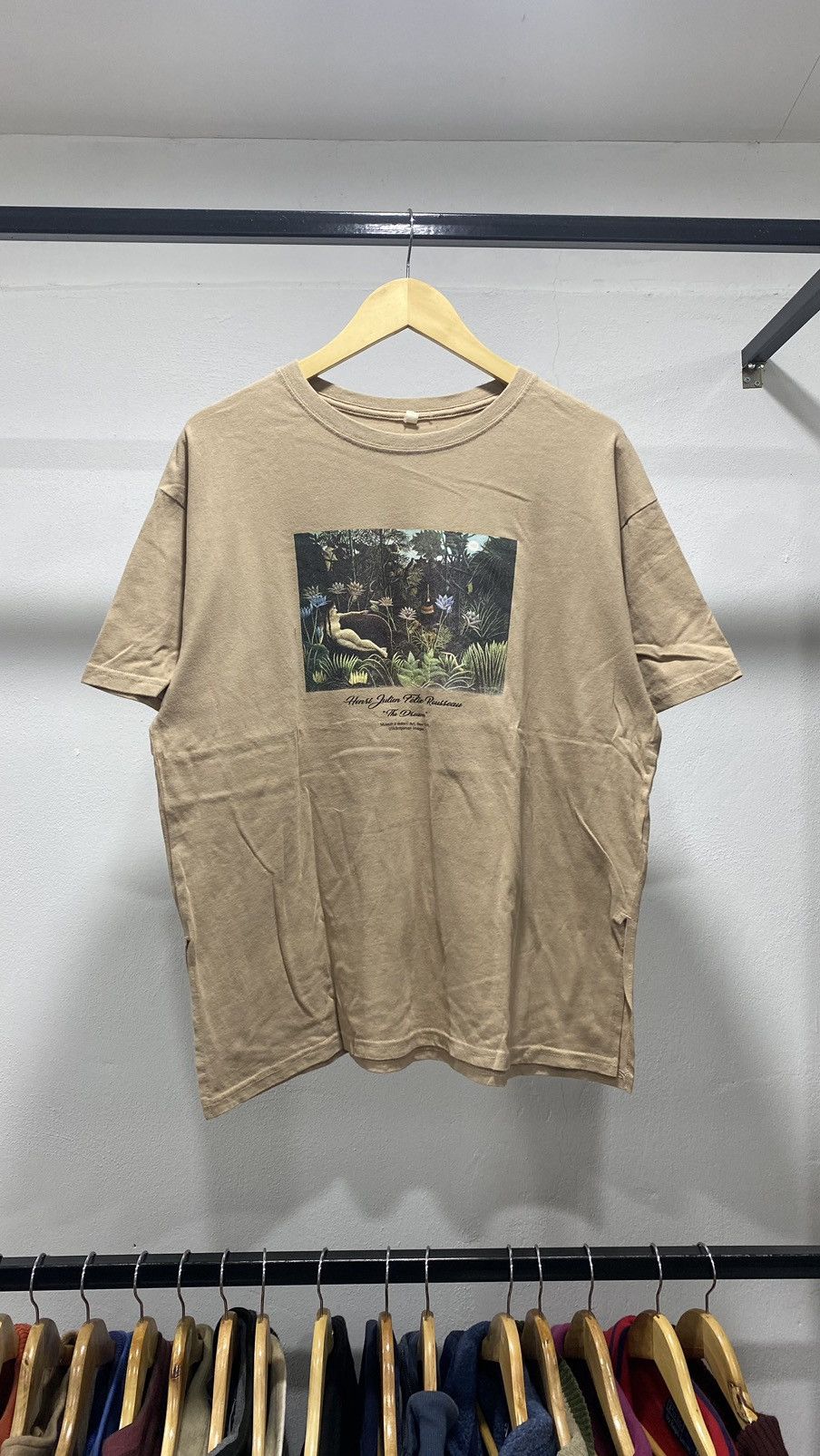 Designer × Vintage 💥Rare Artist ‘The Dream’ by Henri Julien Boxy Size US L / EU 52-54 / 3 - 1 Thumbnail