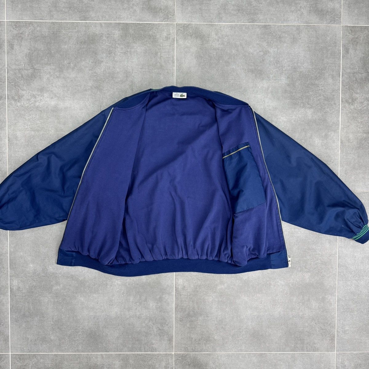 Lacoste Vintage Lacoste Chemise Bomber Jacket Blue Men Size 6 /L/XL Size US L / EU 52-54 / 3 - 14 Thumbnail