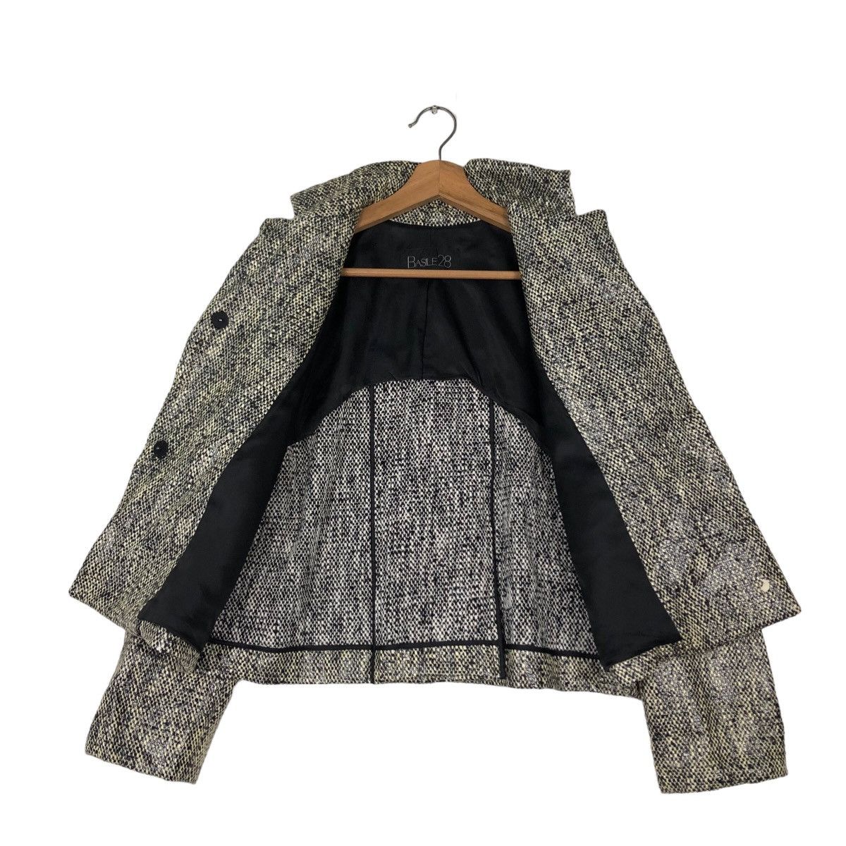 Issey Miyake 🔥Cropped Biker Jacket Basile28 Japan Issey Miyake Size US M / EU 48-50 / 2 - 13 Thumbnail