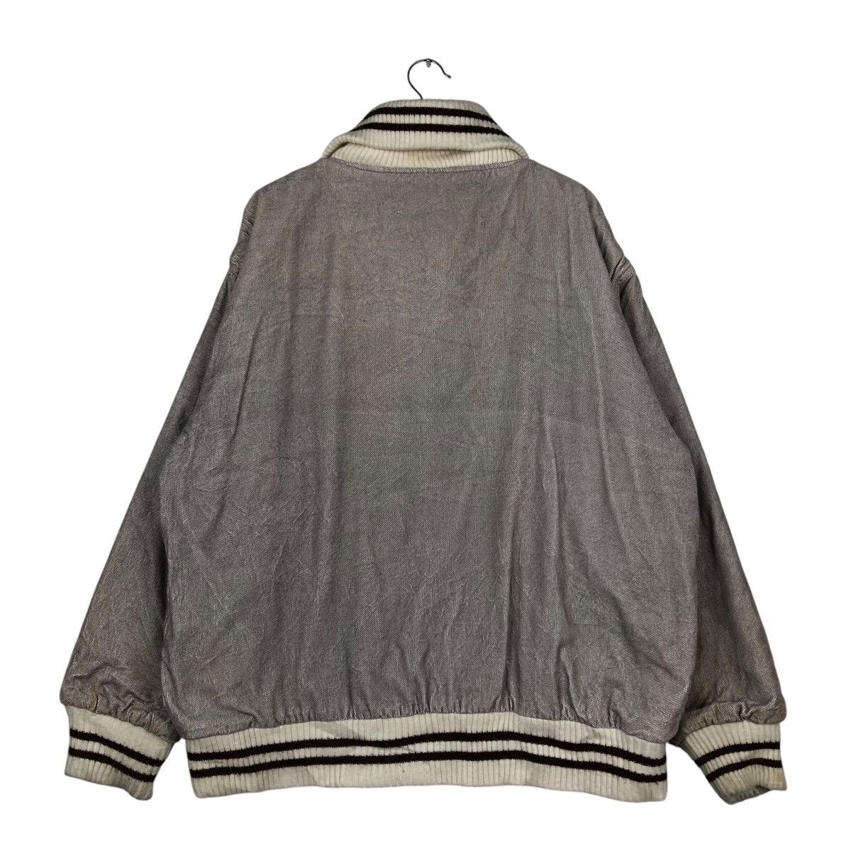 Japanese Brand × Vintage × Woolrich Woolen Mills 📌Vintage Bomber Jacket Biker Zipper Woolrich Size US L / EU 52-54 / 3 - 9 Thumbnail