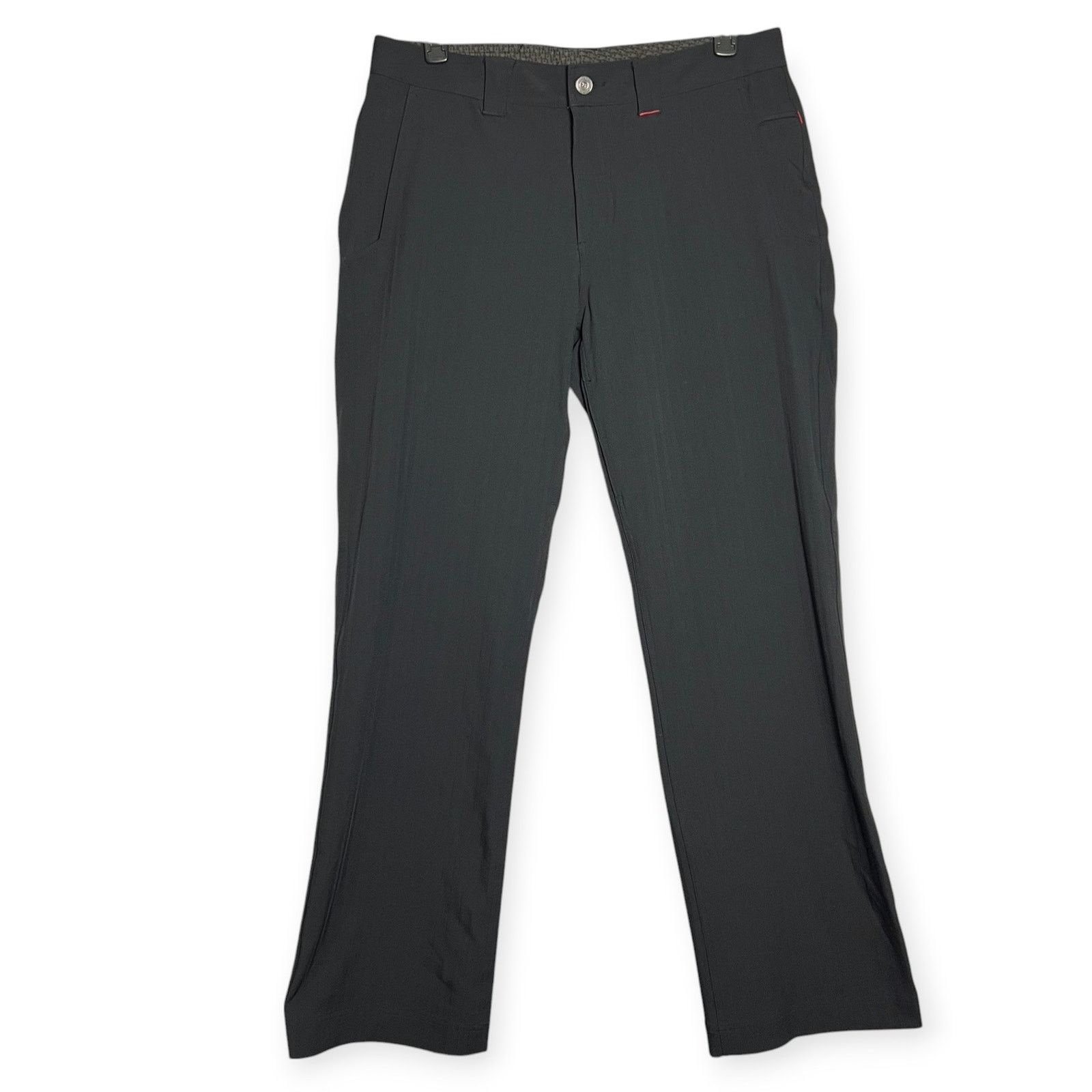 Lululemon Lululemon Technical Hiking Pants Black Vented Pinstripe 36 Size US 36 / EU 52 - 2 Thumbnail
