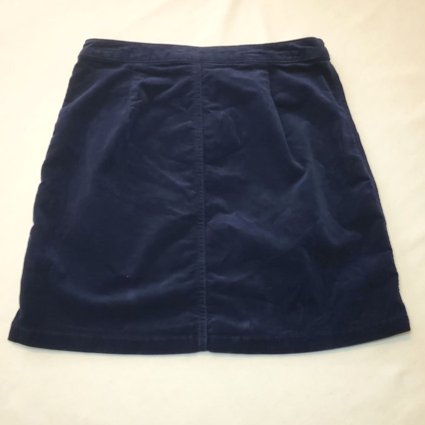 Mossimo Vintage Mossimo Y2K Blue Corduroy Embroidered Mini Skirt Sz 4 Boho Hippie Fall Size 27" / US 4 / IT 40 - 2 Thumbnail