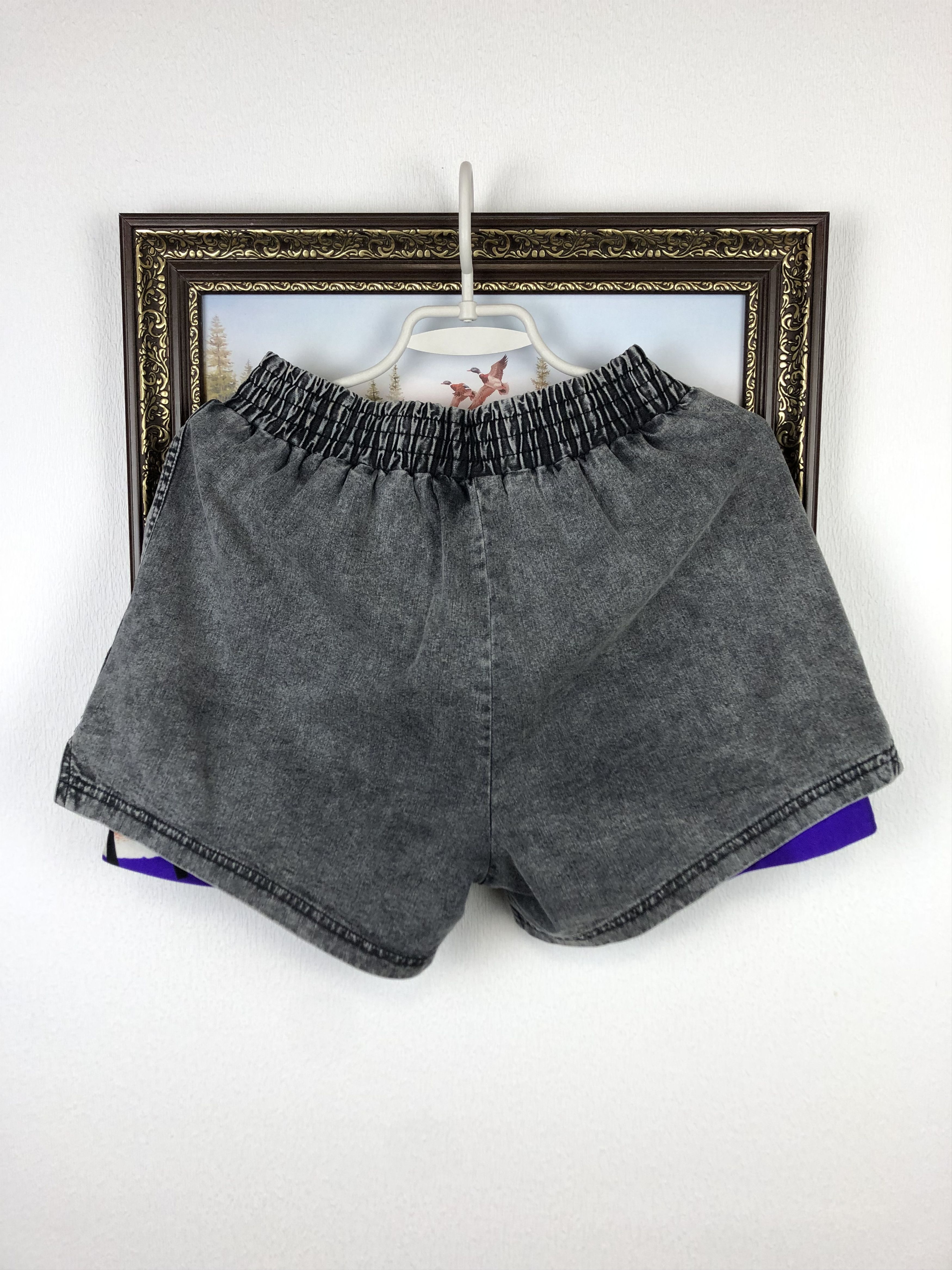 Nike Vintage Nike Andre Agassi Acid US Challenge Tennis Shorts Size US 32 / EU 48 - 12 Thumbnail