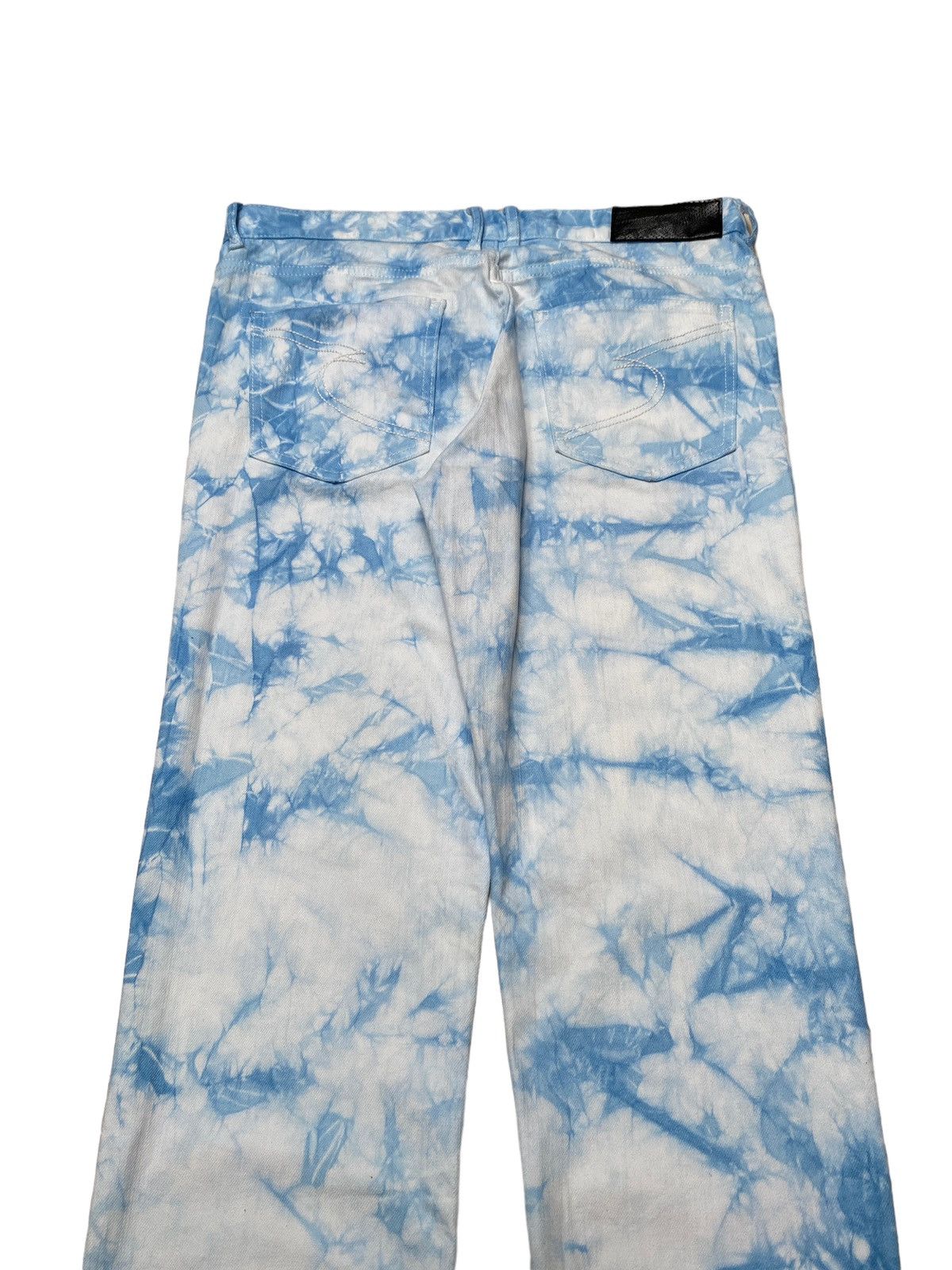 Vintage × semanticdesign Vintage Japanese Brand Semantic Design Bleach Jeans 1990s Size US 32 / EU 48 - 6 Thumbnail